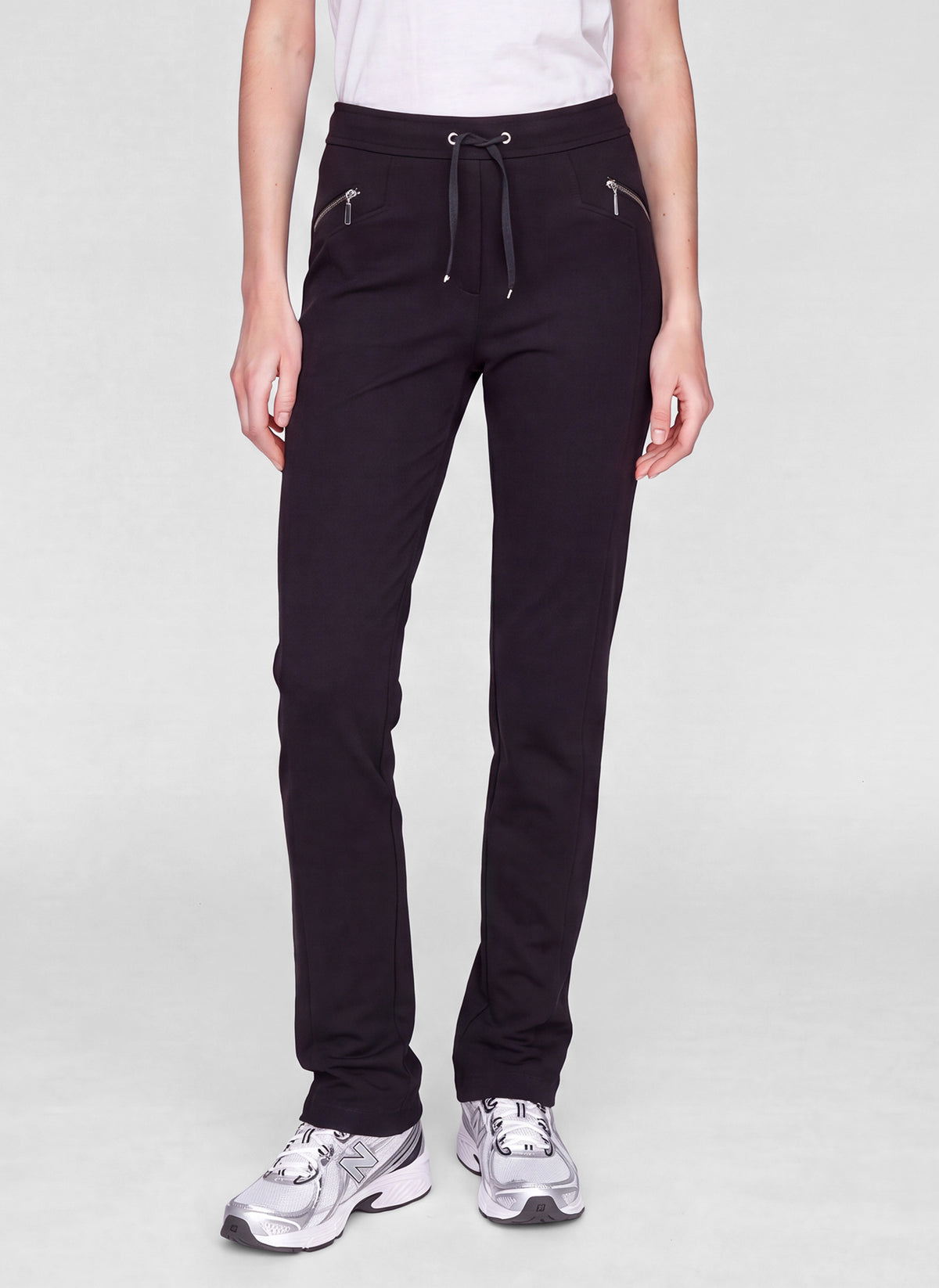 RABE BLACK STRECH TROUSERS 7-300454 226