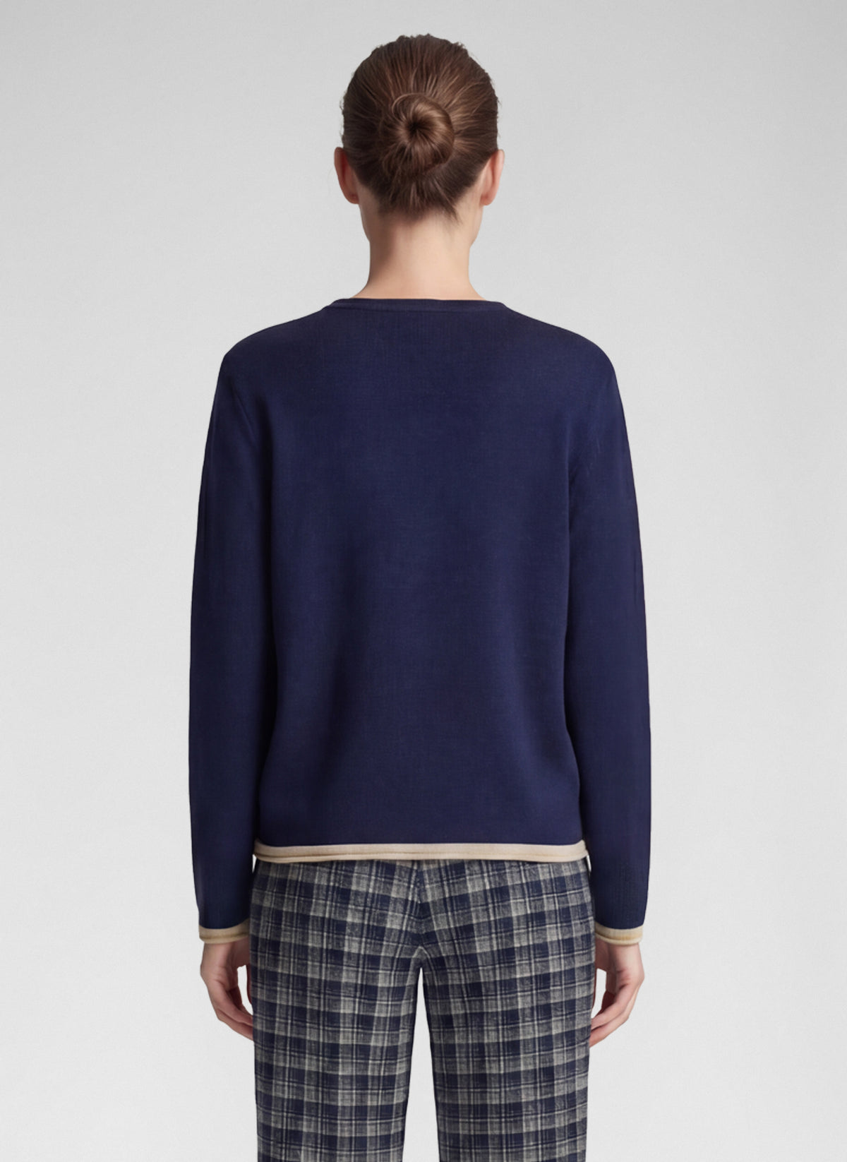 RABE NAVY DOG PRINT KNIT 57-113615 226