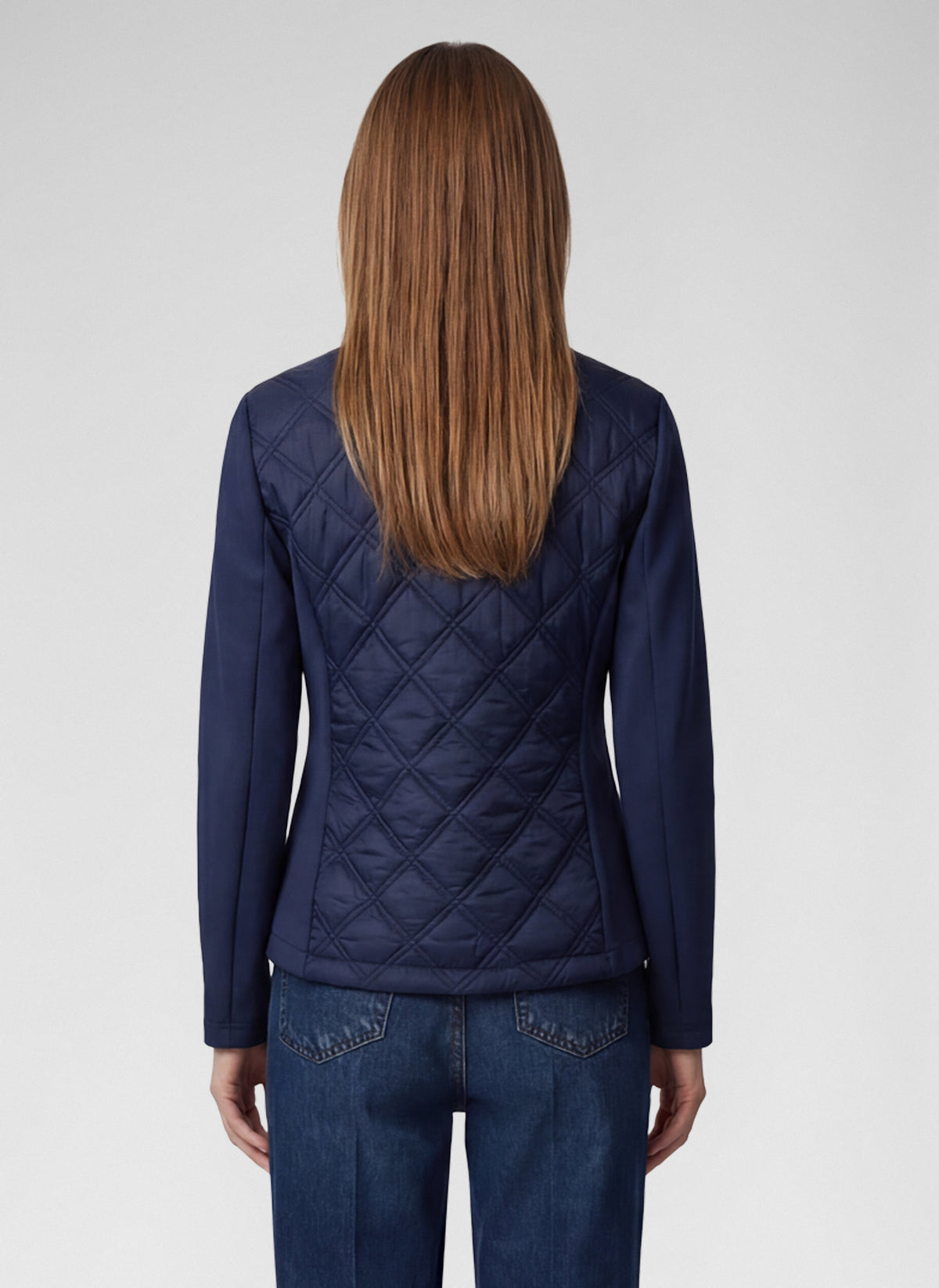 RABE NAVY QUILTED JACKET 57-113820 226