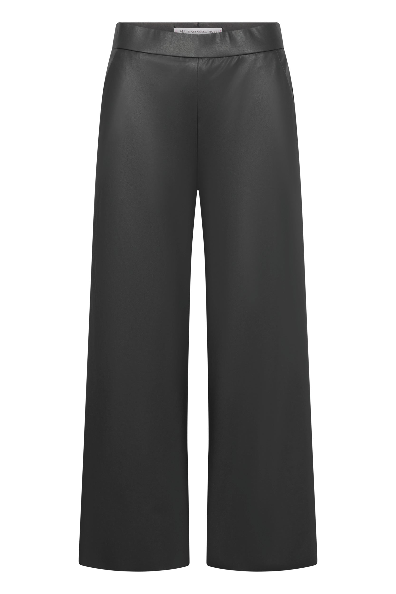 RAFFAELLO ROSSI NAPPA  WIDE LEG LEATHER TROUSERS 261068/6861 225