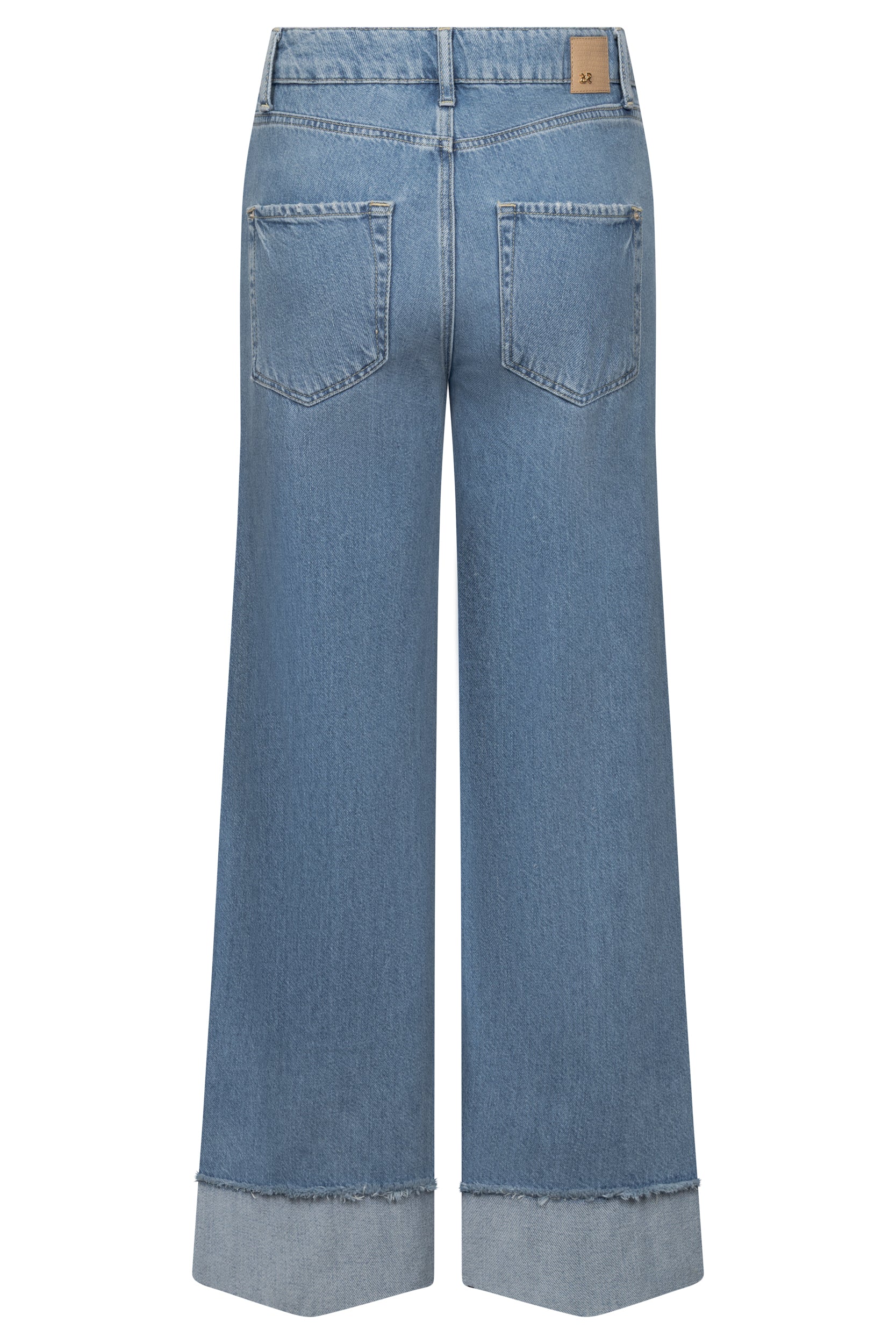 RAFFAELLO ROSSI BLUE Sventy Turn Up JEANS 202622/9382 126