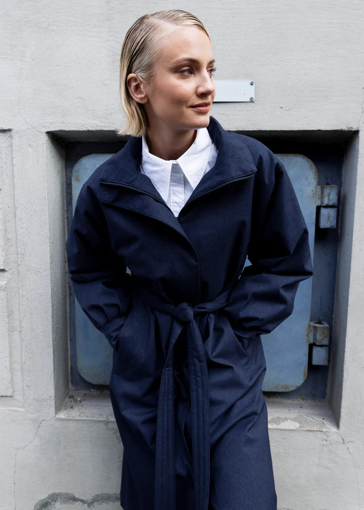 BRGN ROSSBY MAXI COAT 225