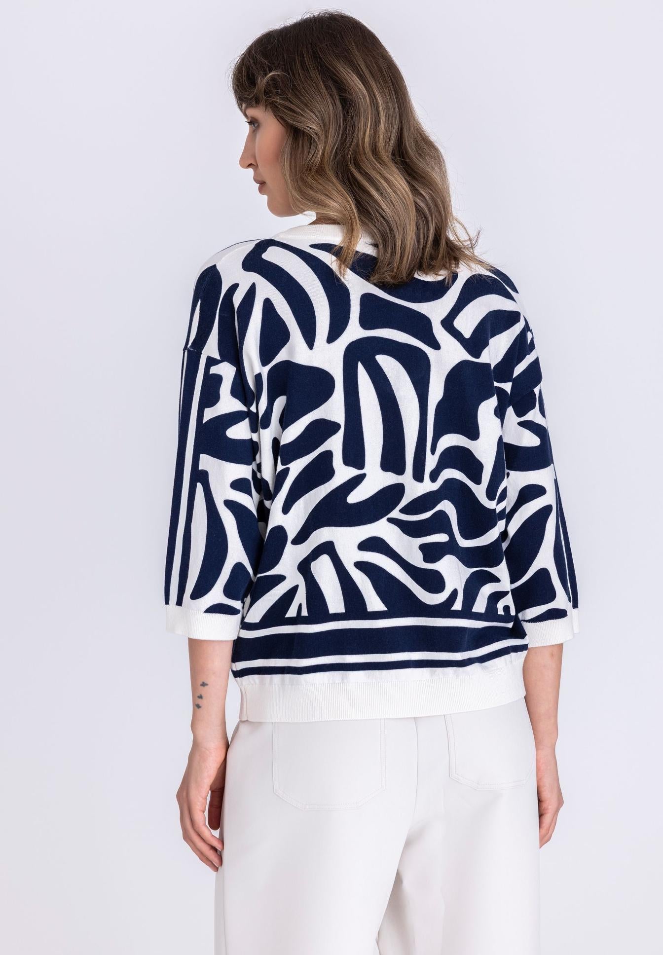 TUZZI PULLOVER NAVY 412059817 126