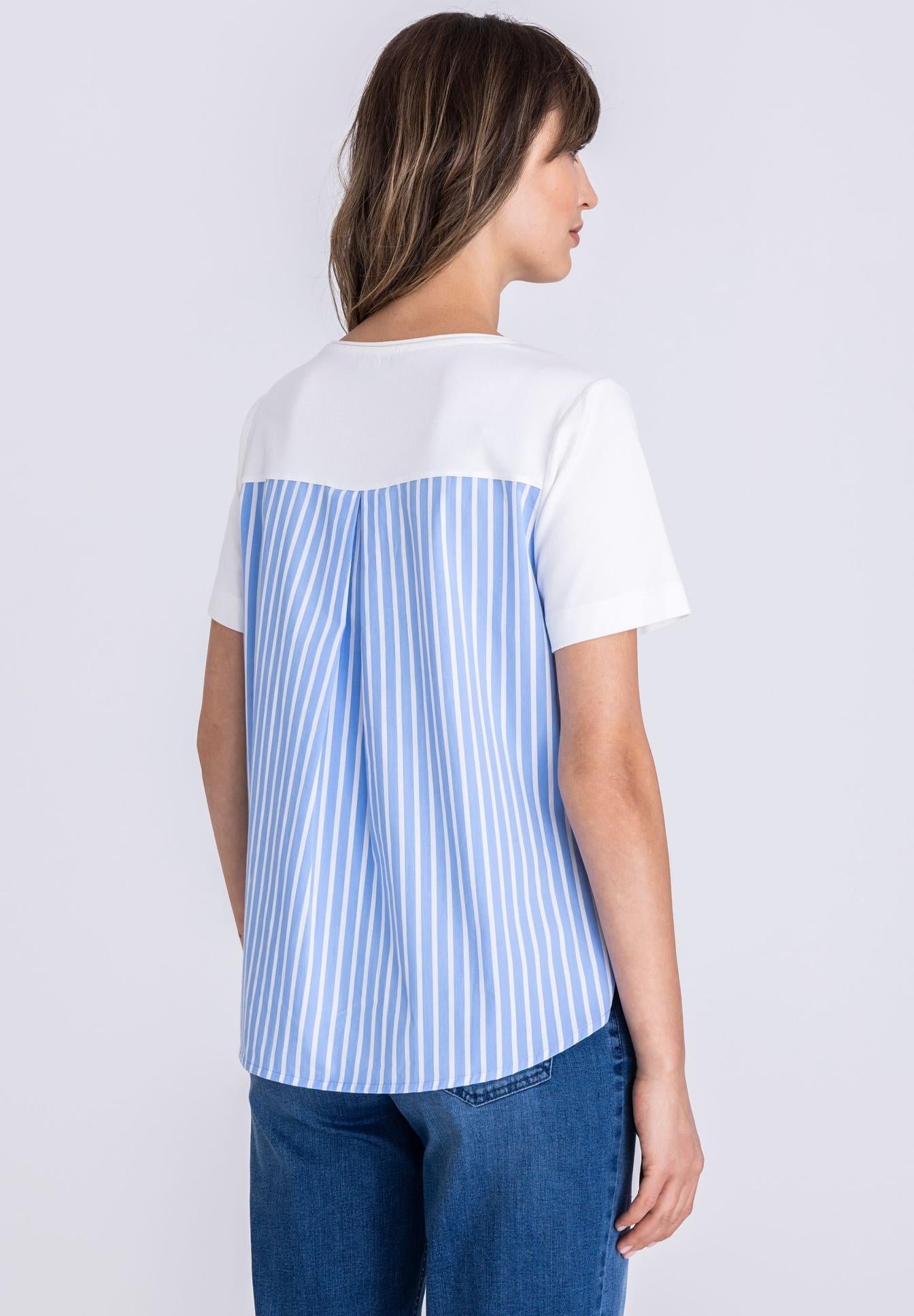 TUZZI BLOUSE BLUE 412457964 126