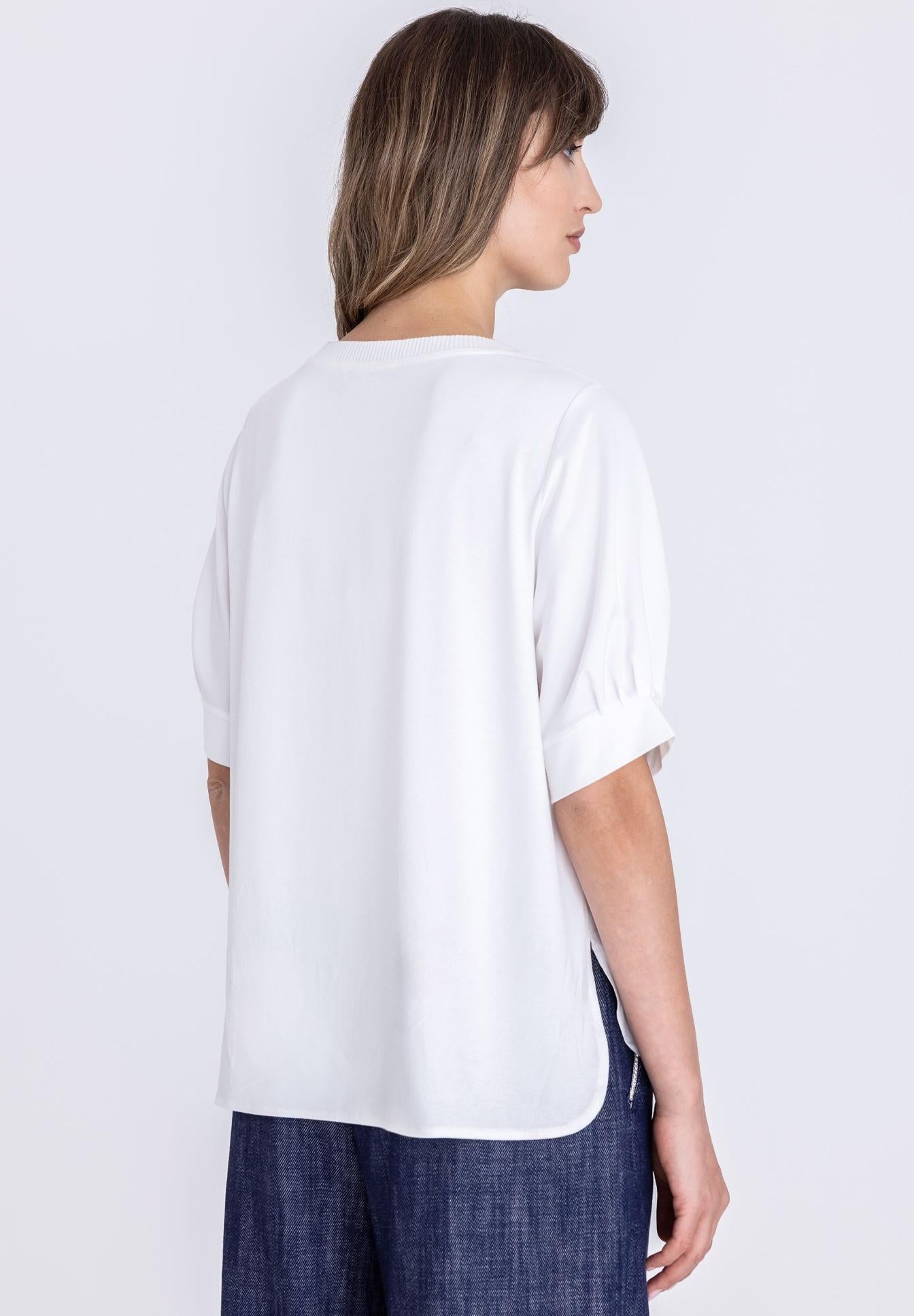 TUZZI T-SHIRT ECRU 451450000 126