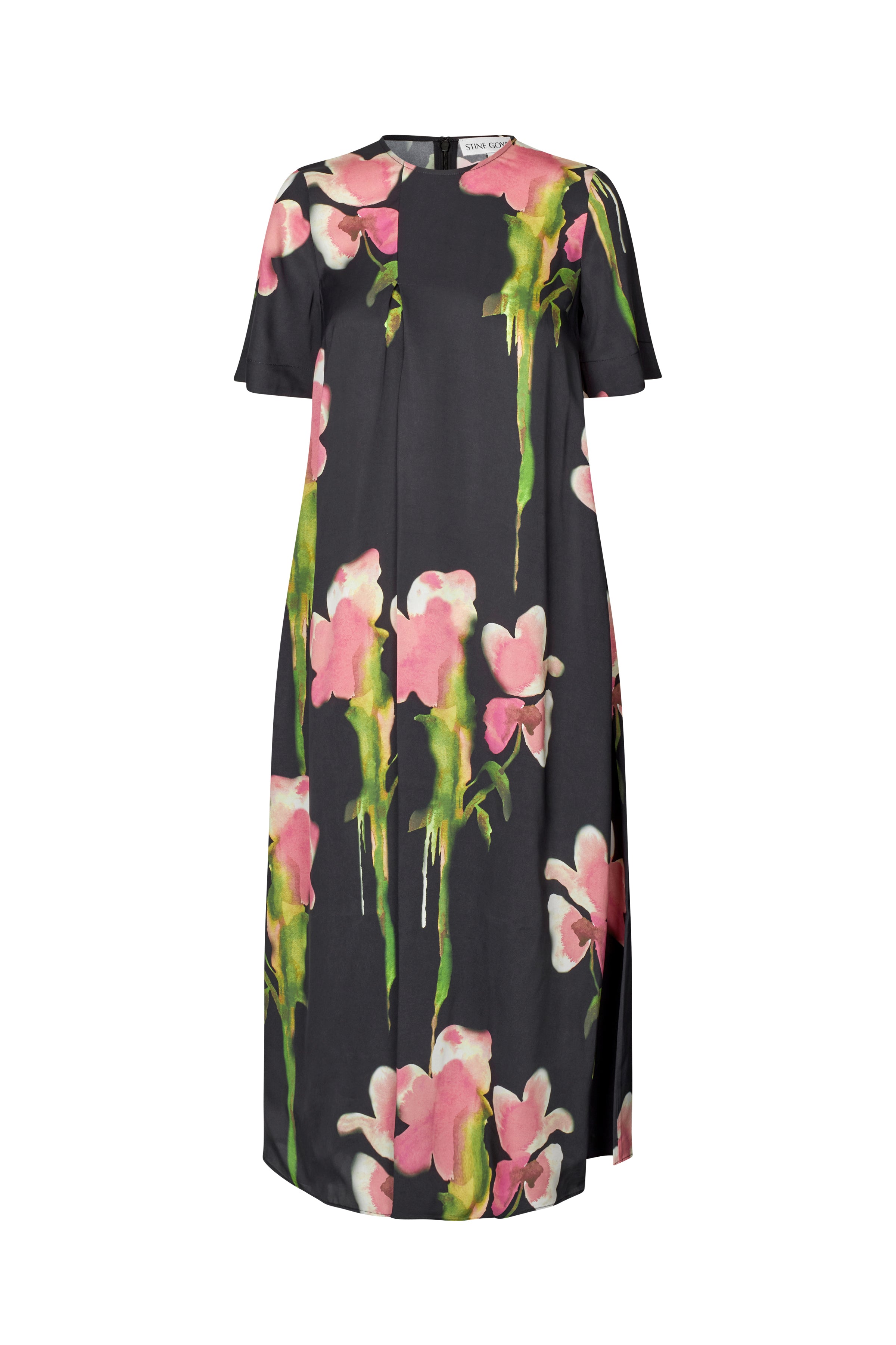 STINE GOYA FLOWY SHORT SLEEVE MIDI DRESS 2263  225