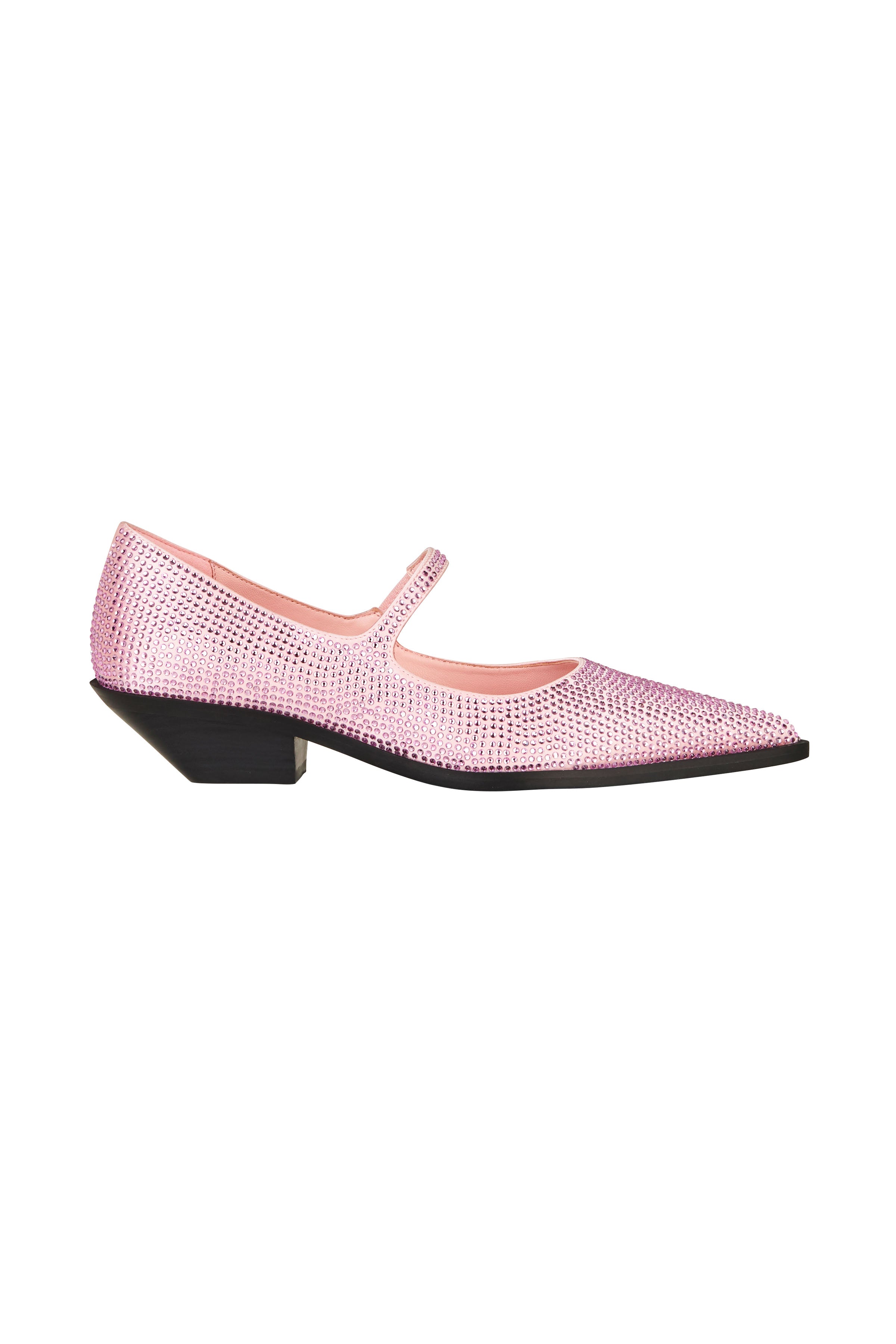 STINE GOYA MARY JANE PINK CRYSTALIZED SHOES SG-F0252331 125