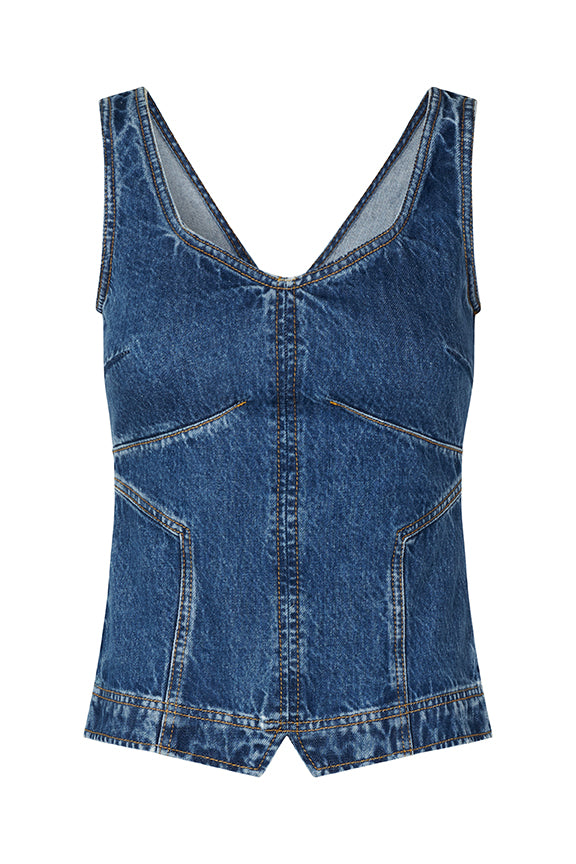 STINE GOYA ELIANA DENIM TOP SG5923 224