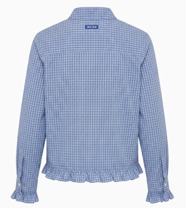 OUI BLUE BLOUSE 99100 0541 226