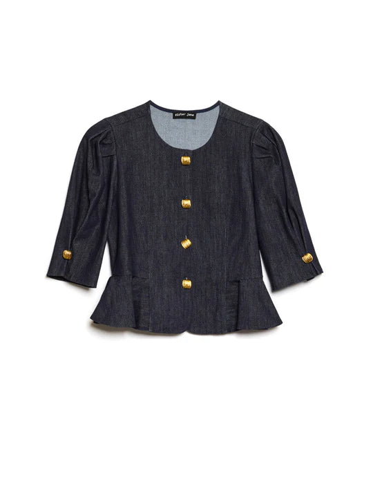 sister jane denim top for night out ireland