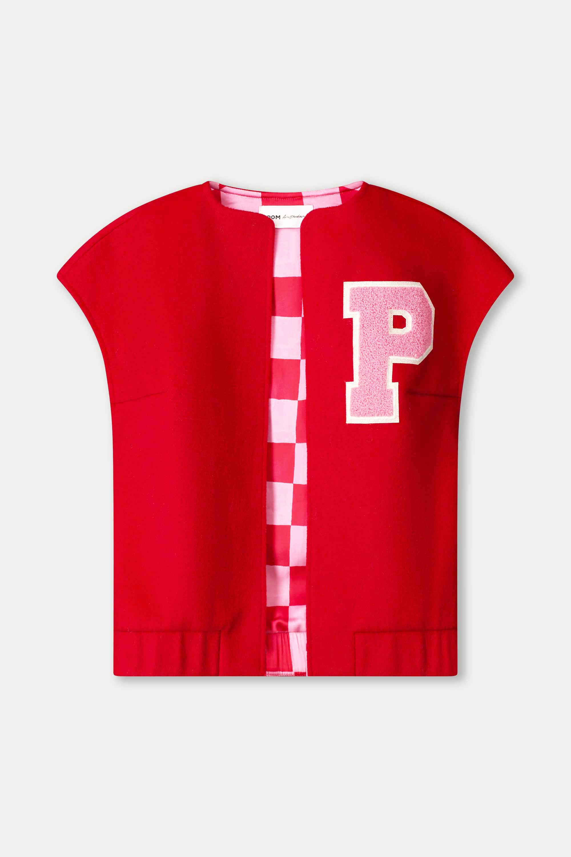 POM GILET - BASEBALL CHILI RED SP9322 225