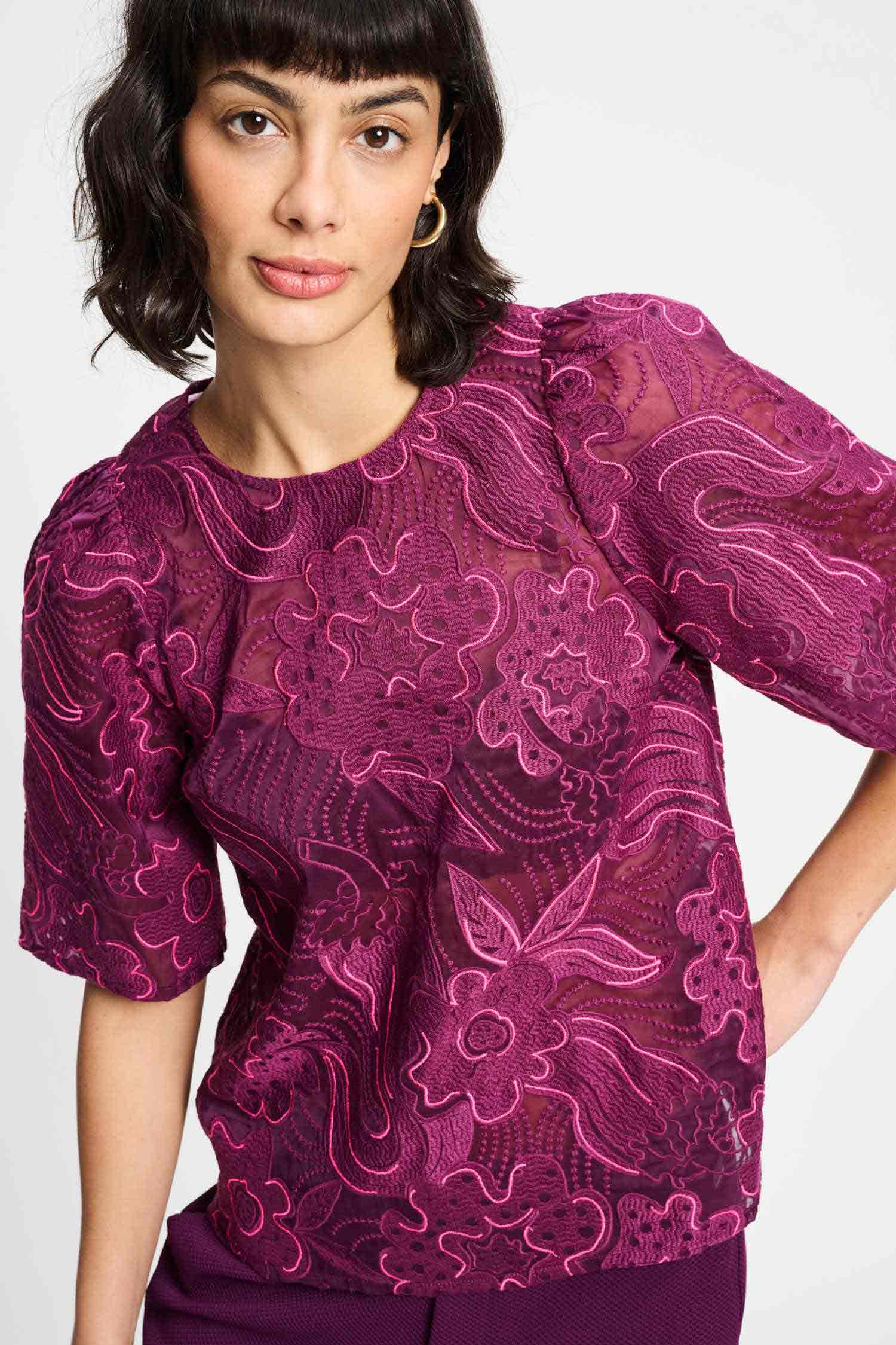 POM TOP - DASHING PLUM SP9337 225