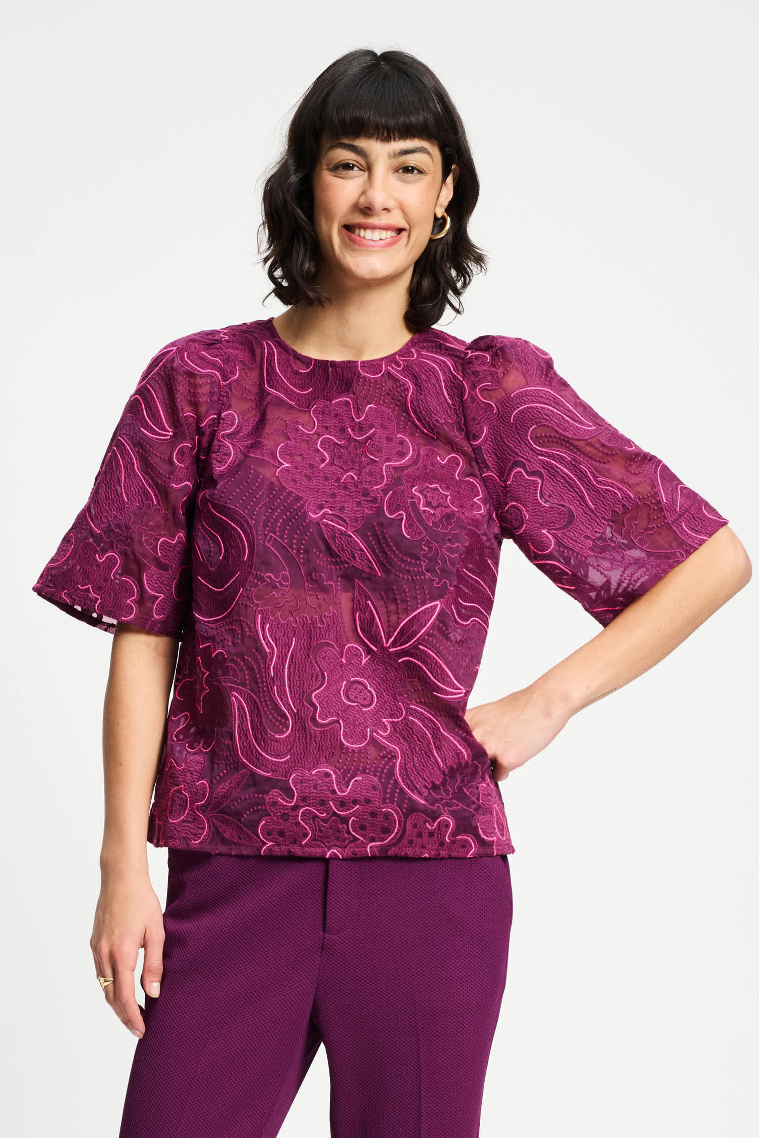 POM TOP - DASHING PLUM SP9337 225