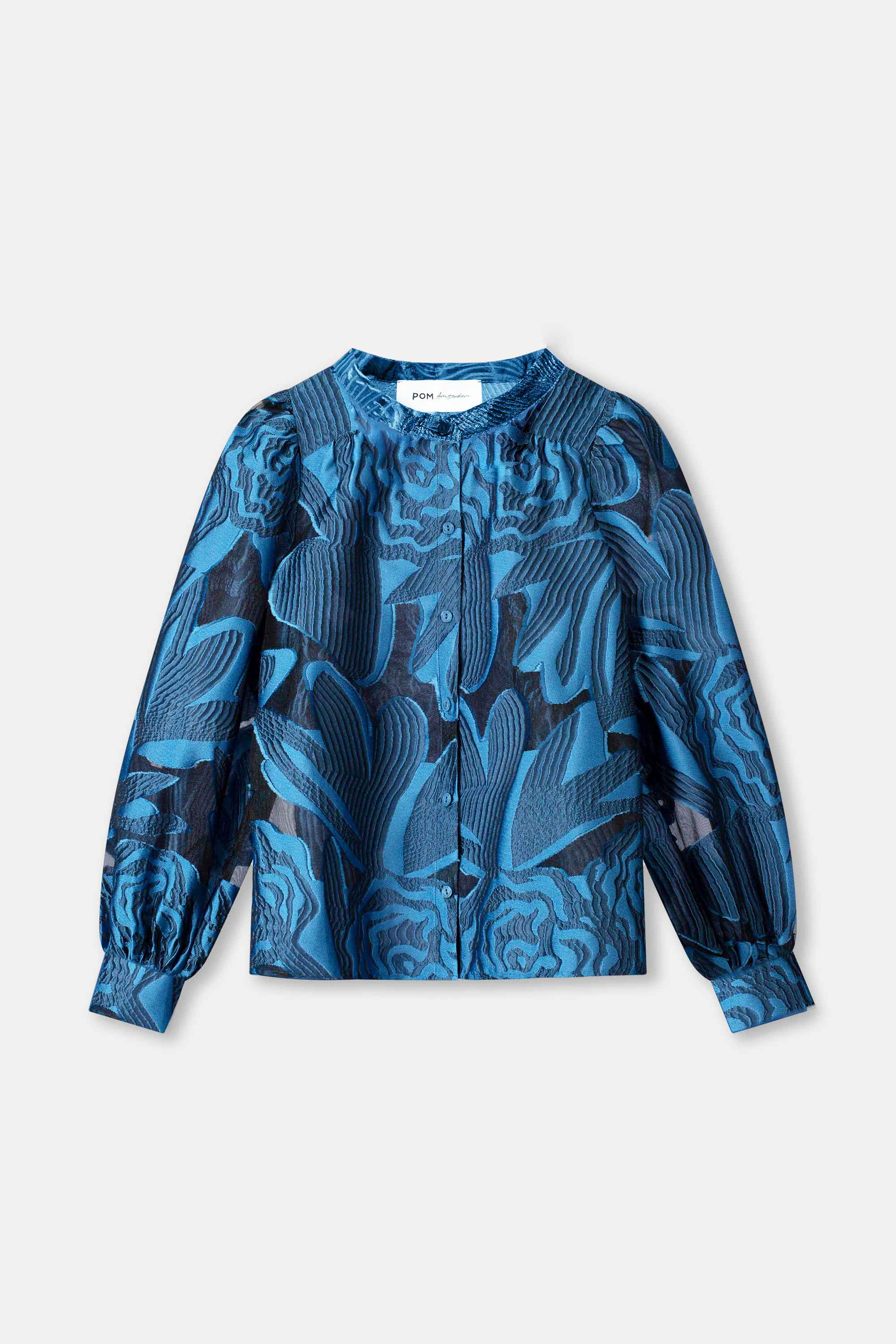 POM BLOUSE - DASHING NIGHTS ORGANZA SP9343 225