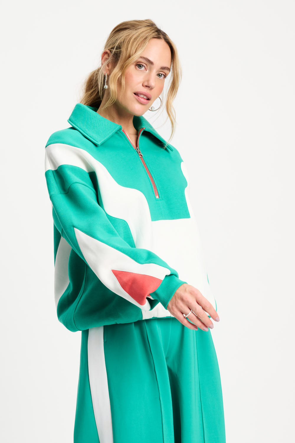 POM SWEATER - COLOURBLOCK GAME ON SP9473 126