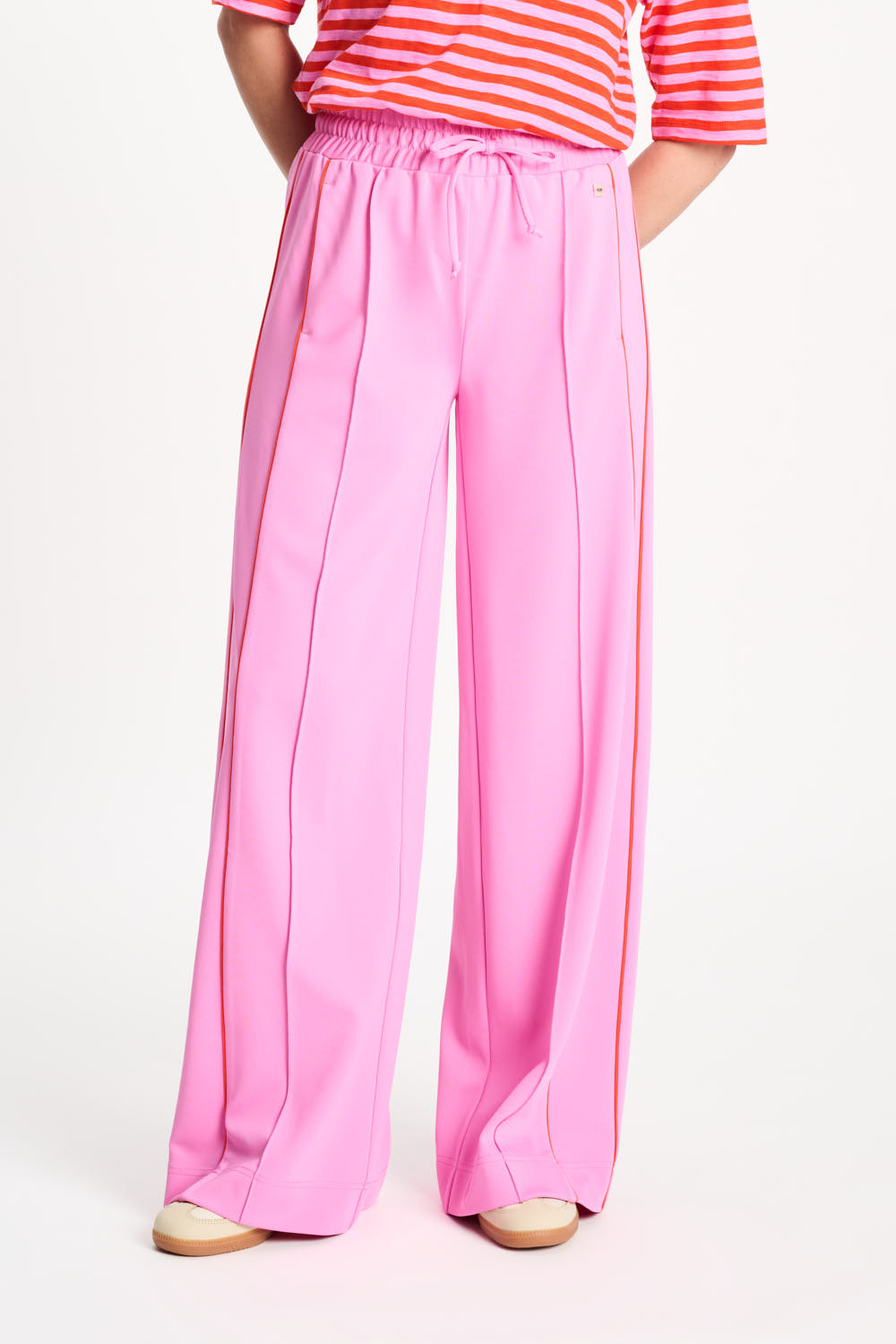 POM TRACKPANTS - COLOURBLOCK CHEERING PINK SP9514 126