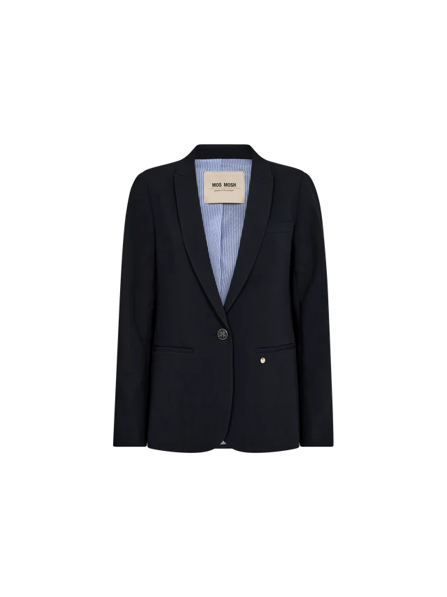 MOS MOSH NAVY MMANINE LEA BLAZER 168340 125