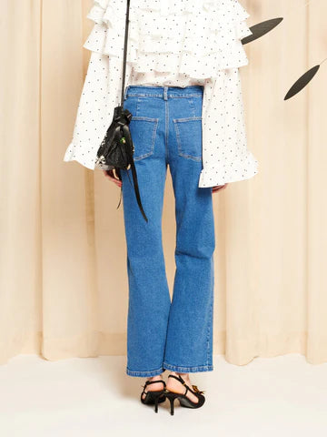 SISTER JANE BLUE COULEUR BROOCH JEANS TRD117BLE 226
