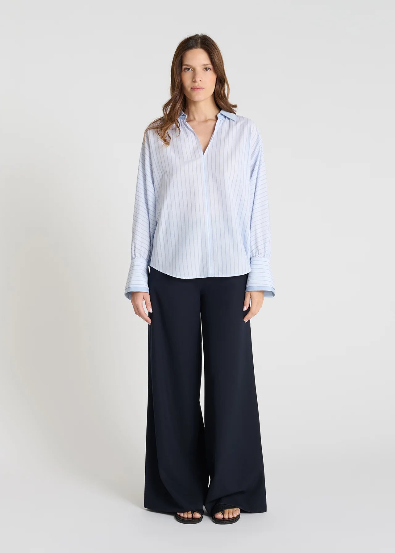 HANA SAN STRIPE BLOUSE VIGNONE 126