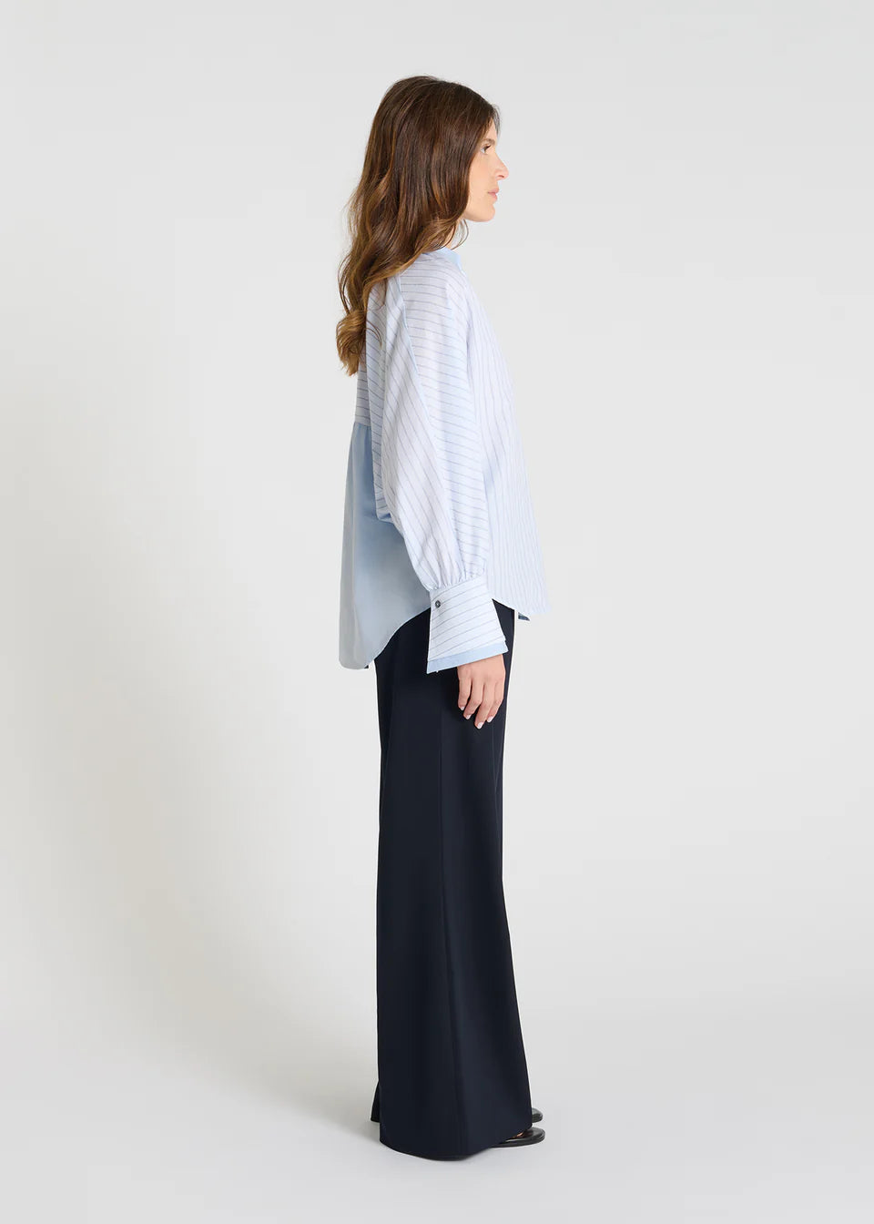 HANA SAN STRIPE BLOUSE VIGNONE 126