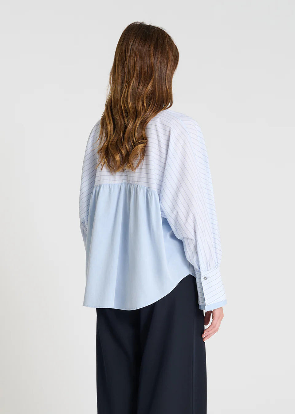 HANA SAN STRIPE BLOUSE VIGNONE 126