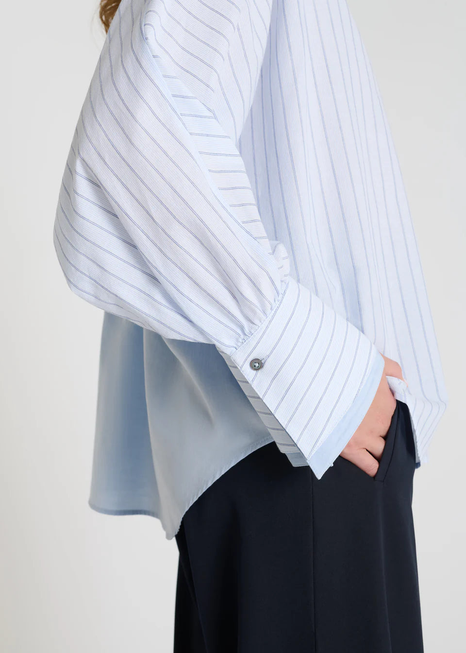 HANA SAN STRIPE BLOUSE VIGNONE 126