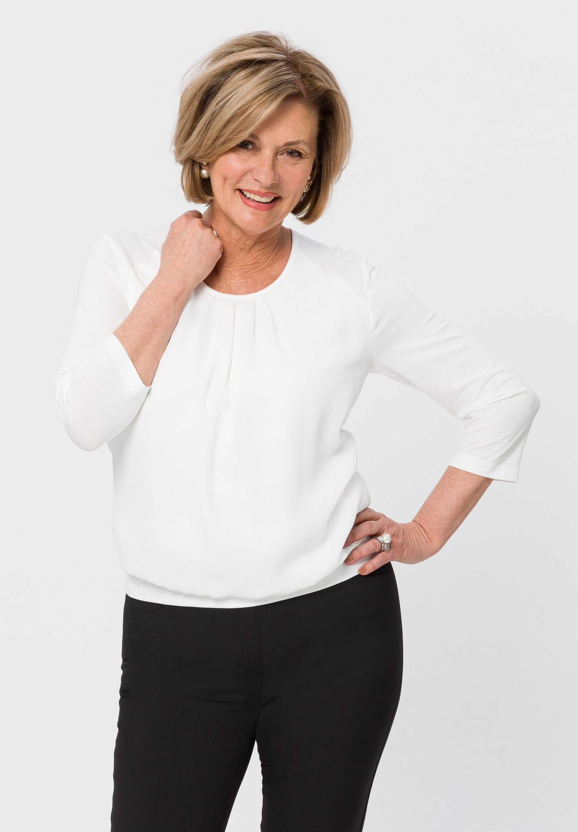 FRANK WALDER TOP WHITE 722426 126