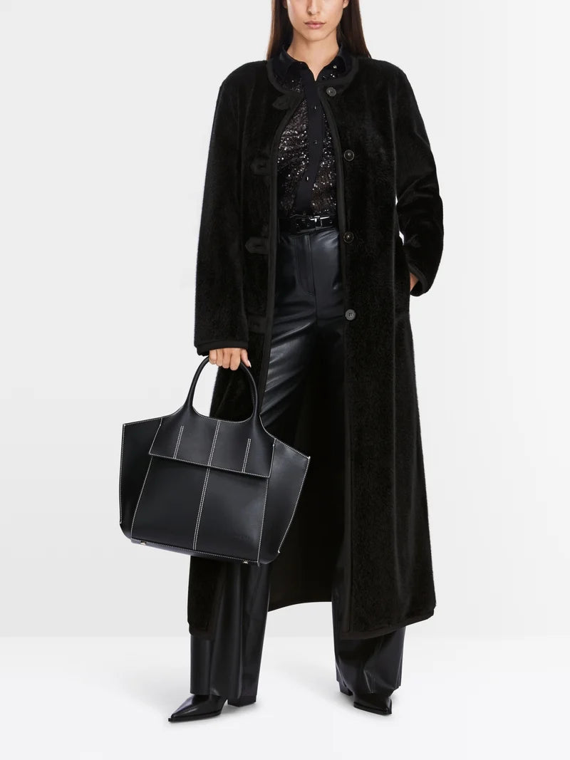 MARCCAIN BLACK COAT XC1107 W57 224