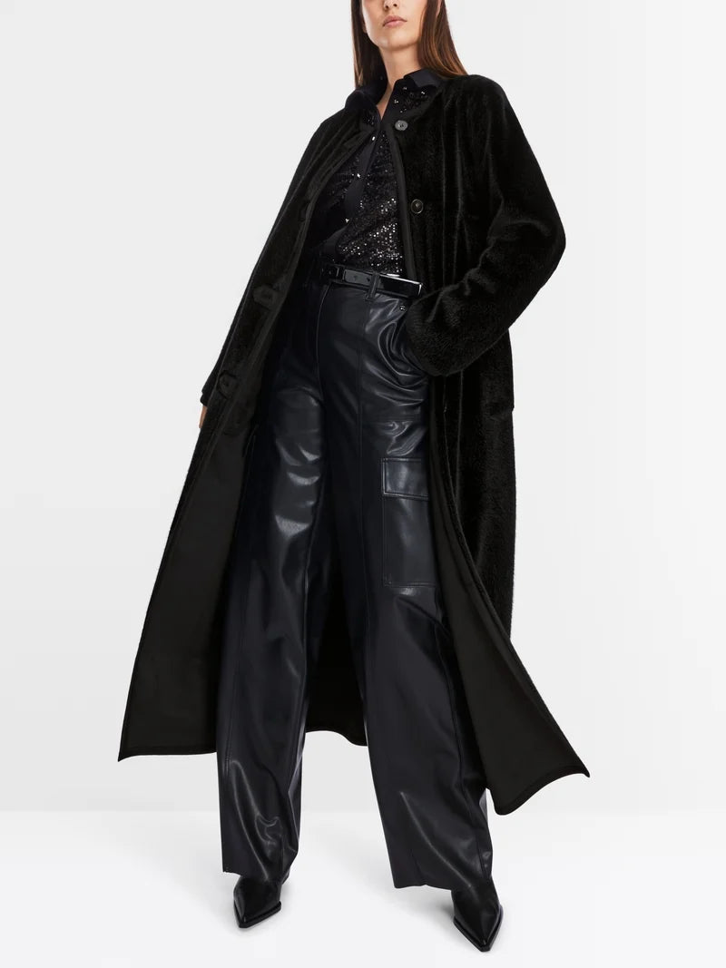 MARCCAIN BLACK COAT XC1107 W57 224