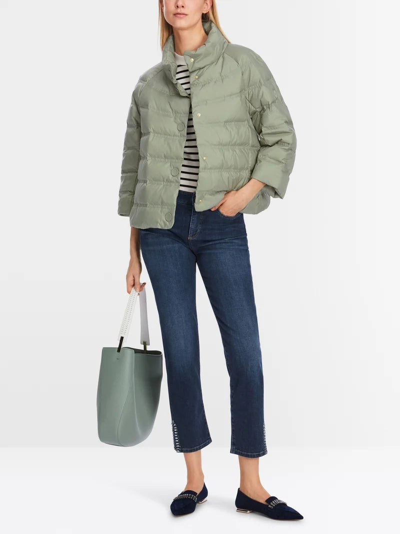 MARCCAIN PISTACHIO QUILLTED JACKET XC 1204 W17 224