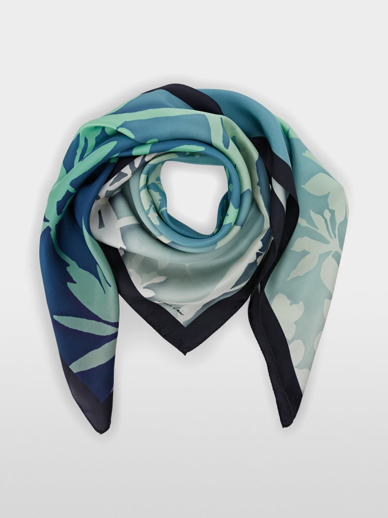 MARCCAIN GREEN PRINT SCARF XCB104 Z22 224