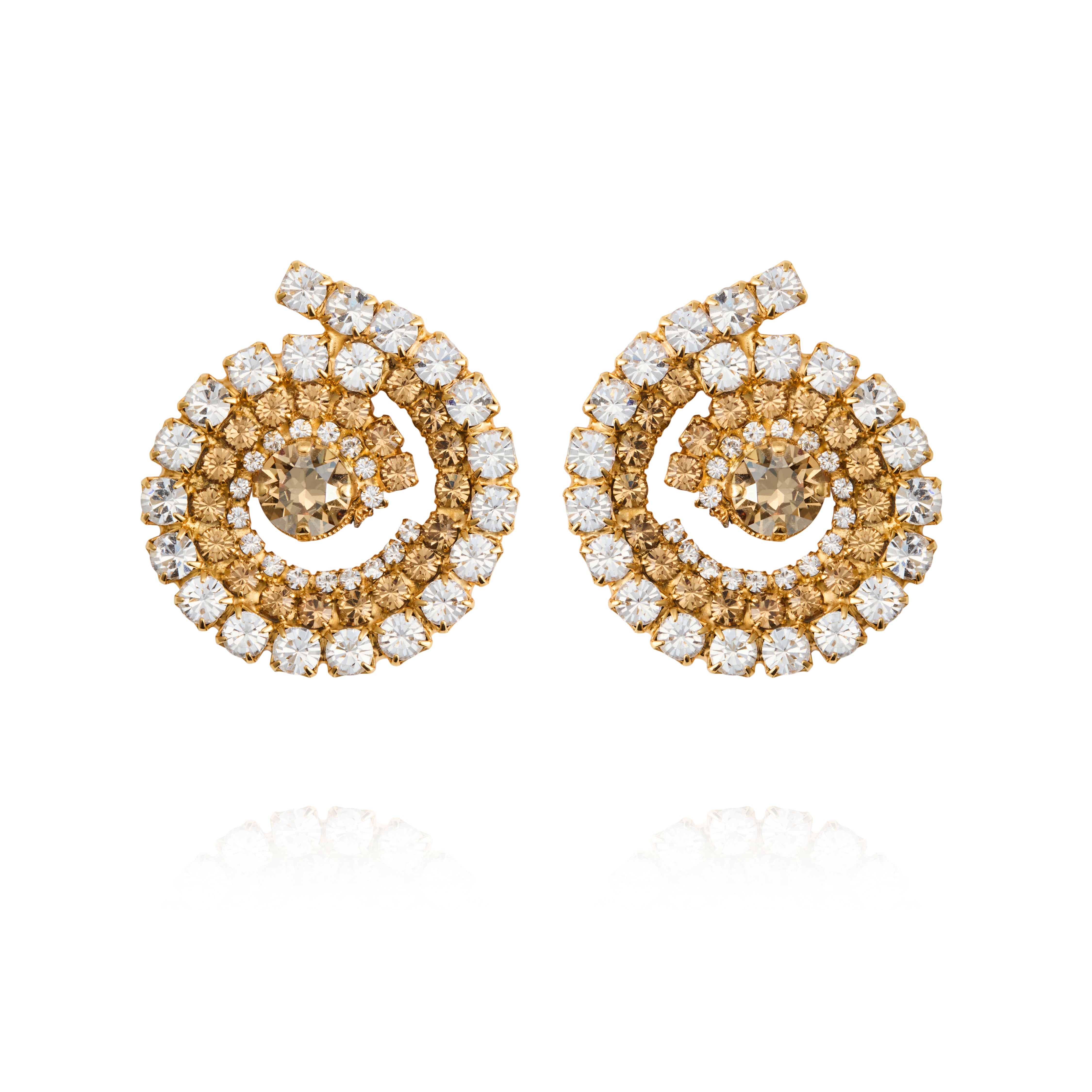 CAROLINE SVEDBOM ZIA GOLD EARRINGS 225