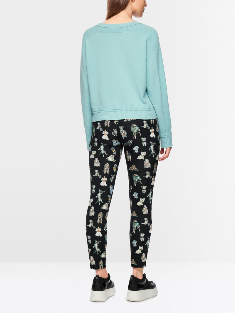 MARC CAIN MINT ROUND NECK KNIT ZS 4133 M63 225