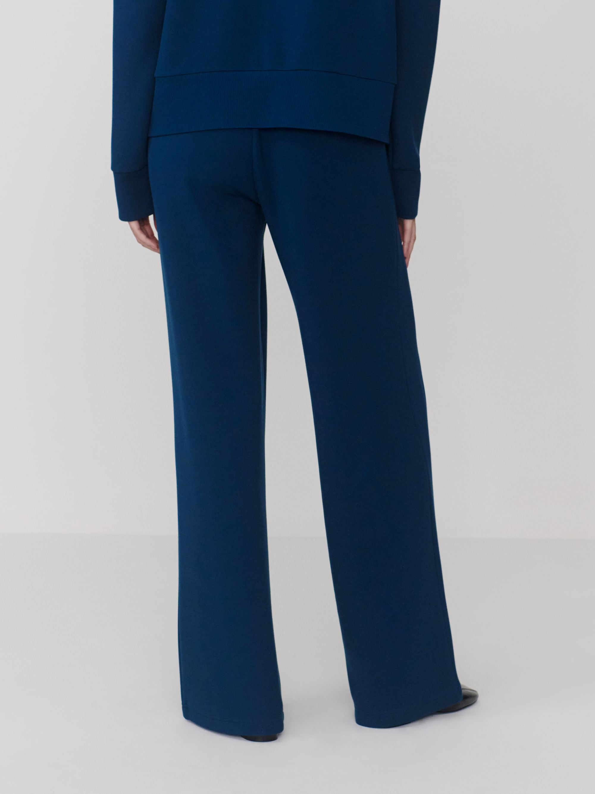VARLEY BLUE WIDE LEG TROUSERS 30 226