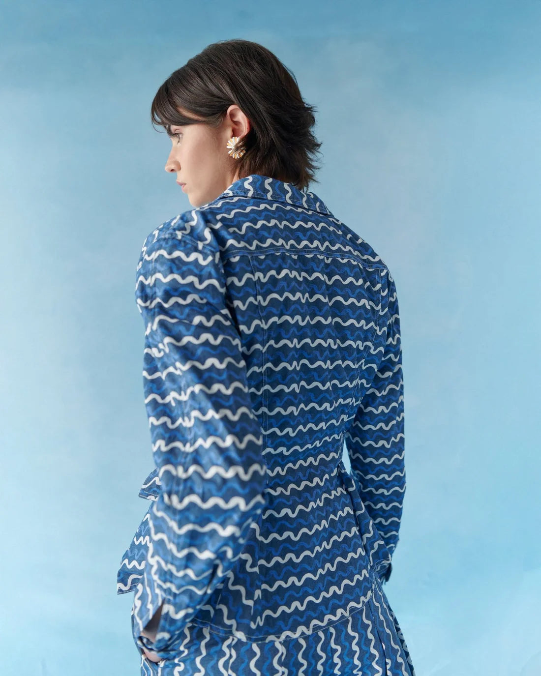 CELIA B - Blueberry Wave BLUE SS26-CB-J01 126