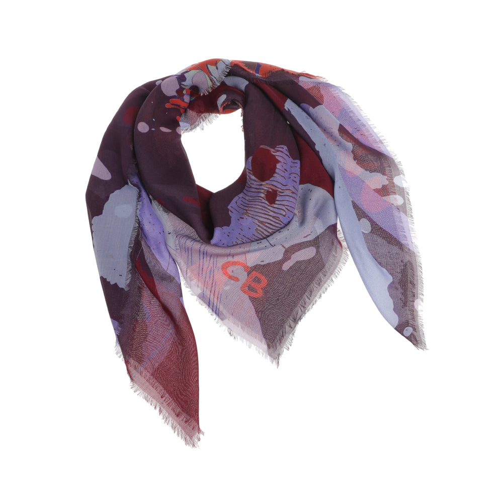 CAROLINE BISS PURPLE SCARF 4006 59 226
