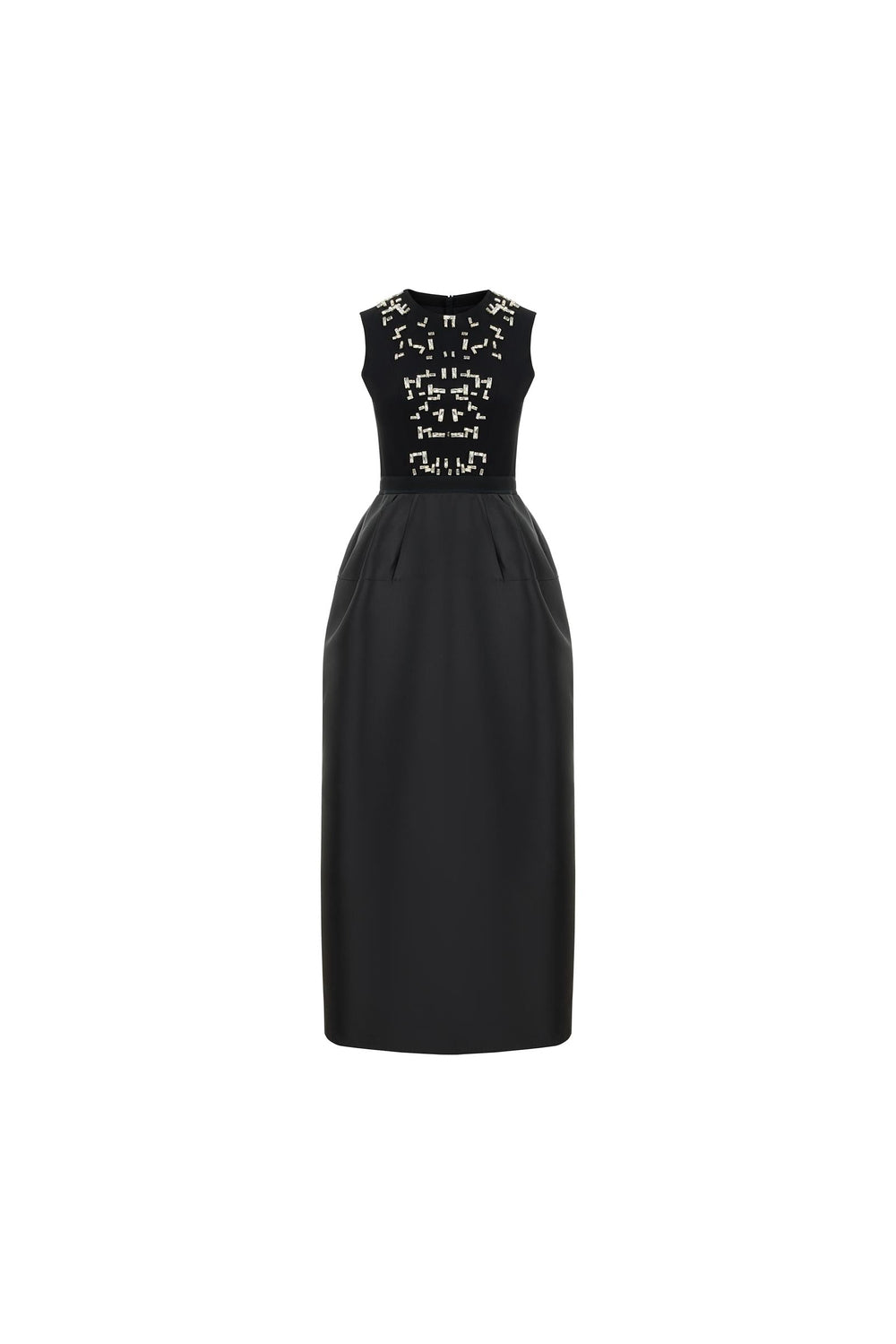 BIRELIN COUTURE BLACK TULIP LONG DRESS 05-005 226