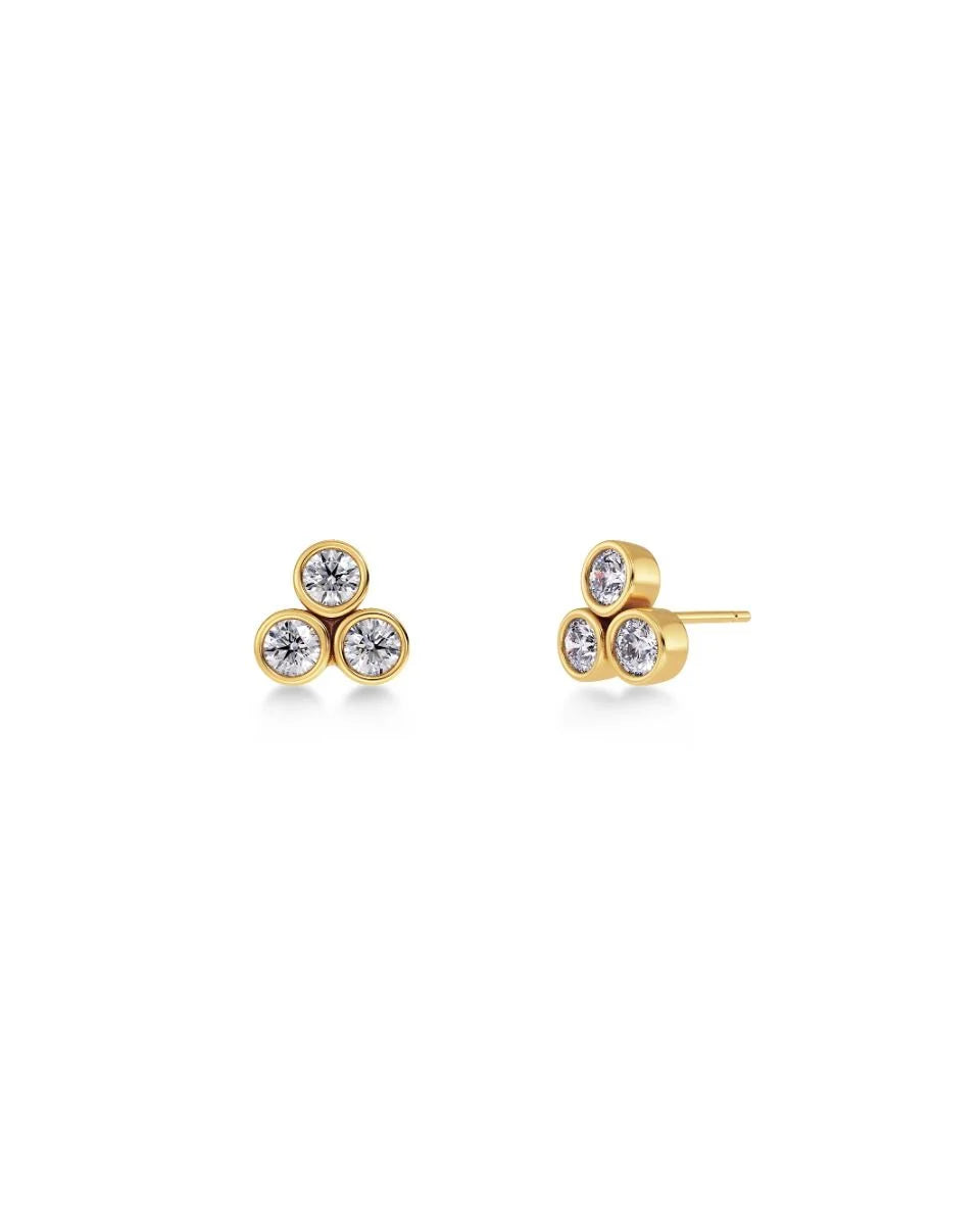 EDBLAD BARRE STUDS GOLD 129644 225