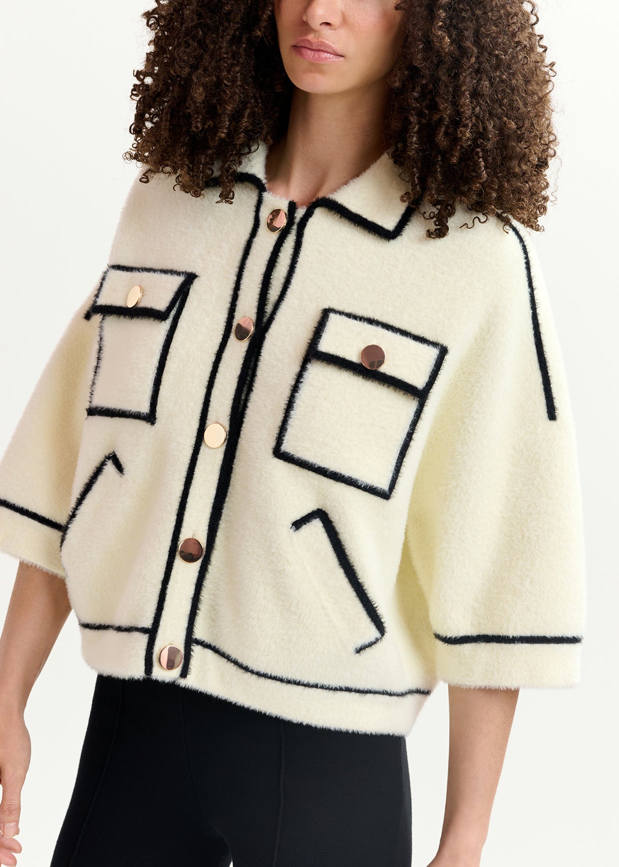 ESSENTIEL ANTWERP GALENA KNITTED JACKET 224