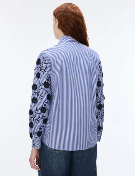 IBLUES BLUE STRIPE BLOUSE IBLGHIGLIA 226