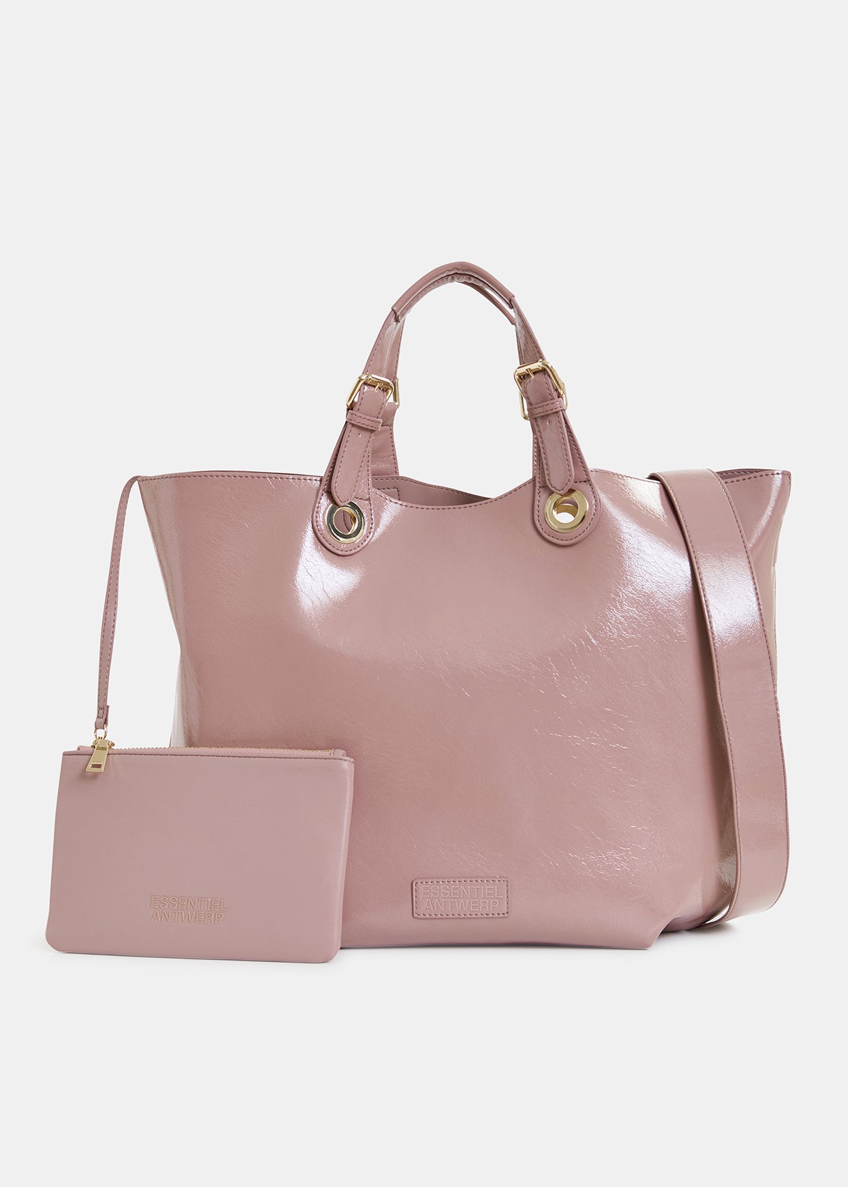 ESSENTIEL ANTWERP GINNIE VARNISH BAG 224