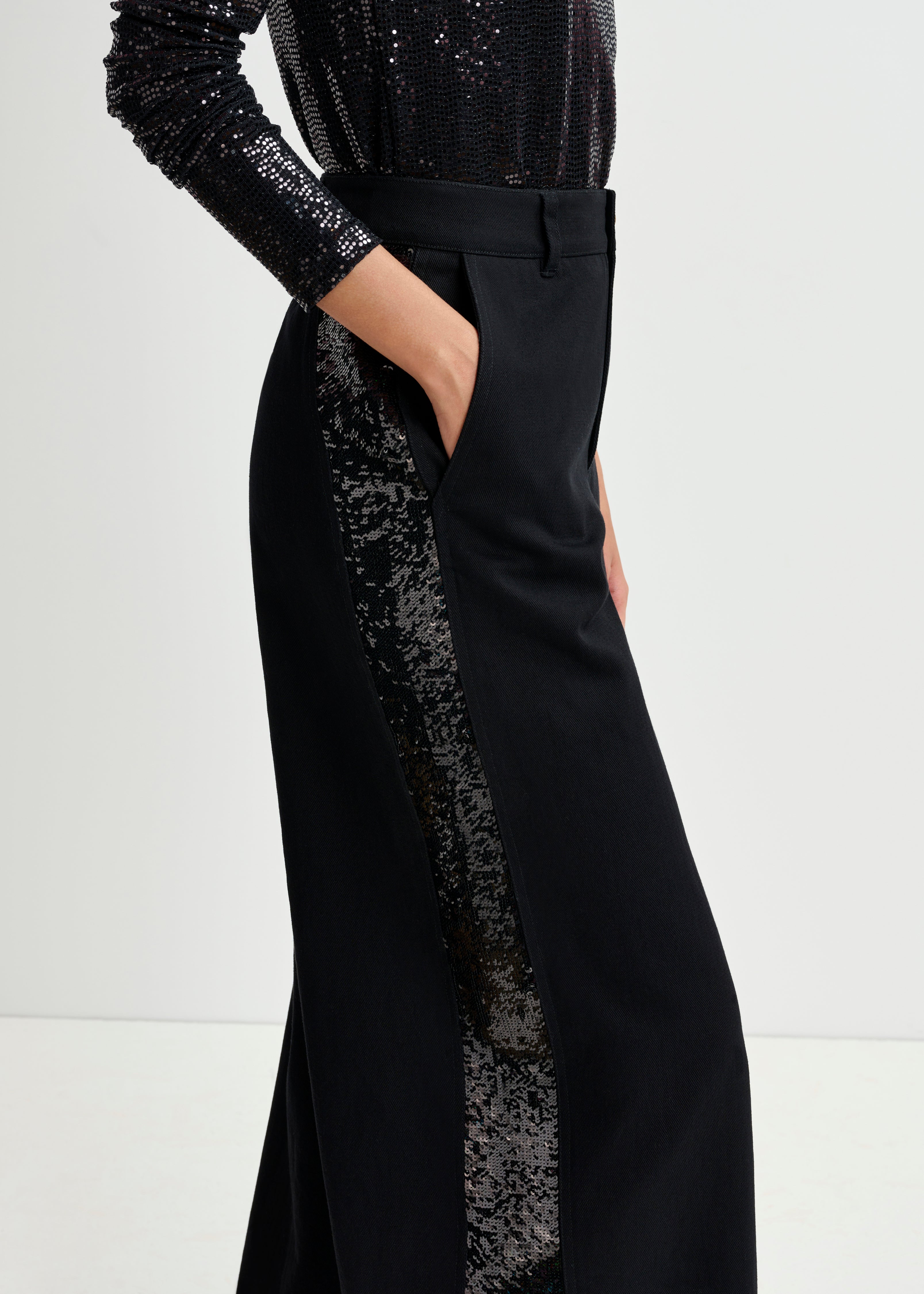 ESSENTIEL ANTWERP GORROR EMBELLISHED PANTS 224