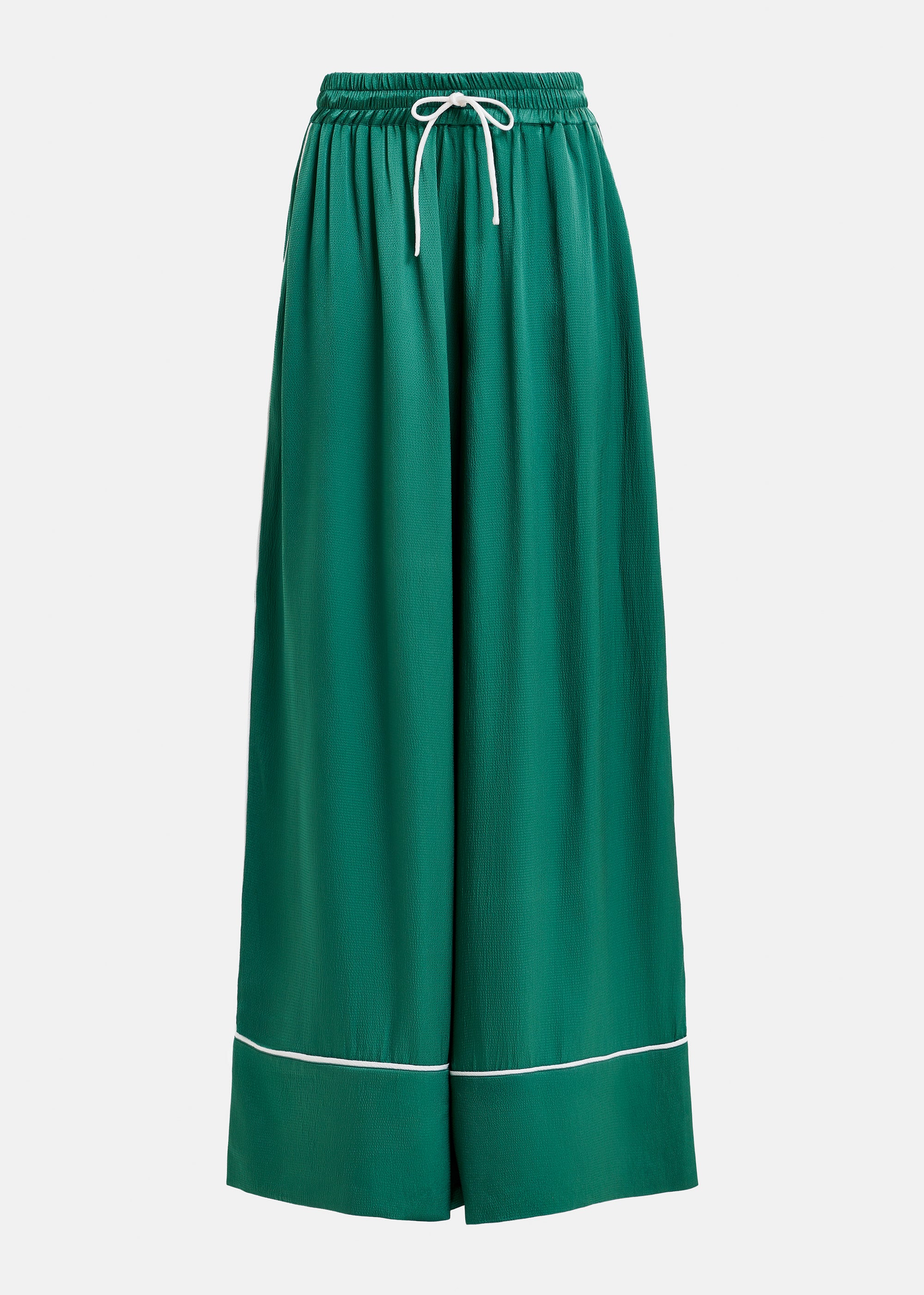 ESSENTIEL ANTWERP HONTGOMERY GREEN WOVEN PANTS 125