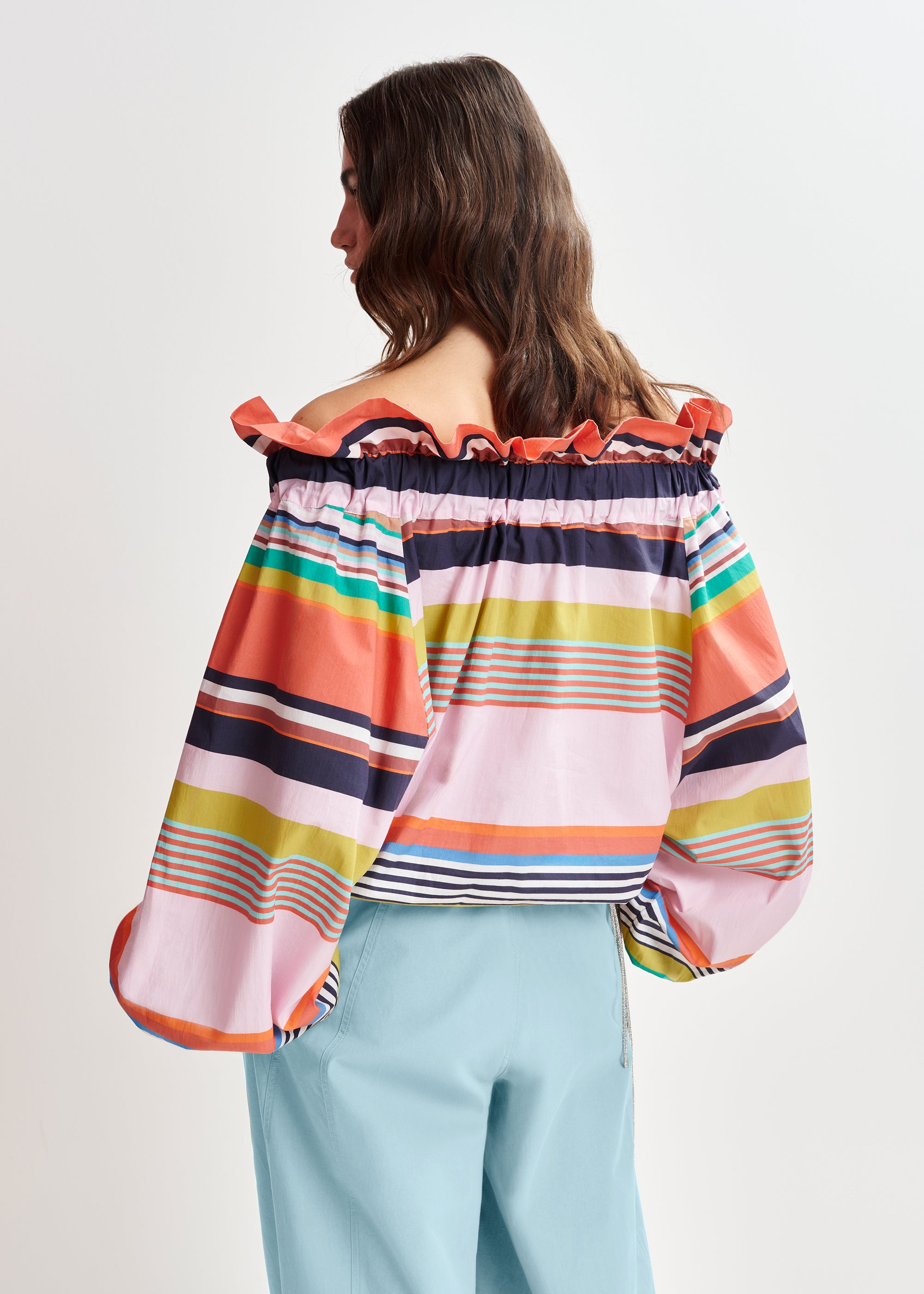 ESSENTIEL ANTWERP HOREGON MULTI PRINT TOP 125