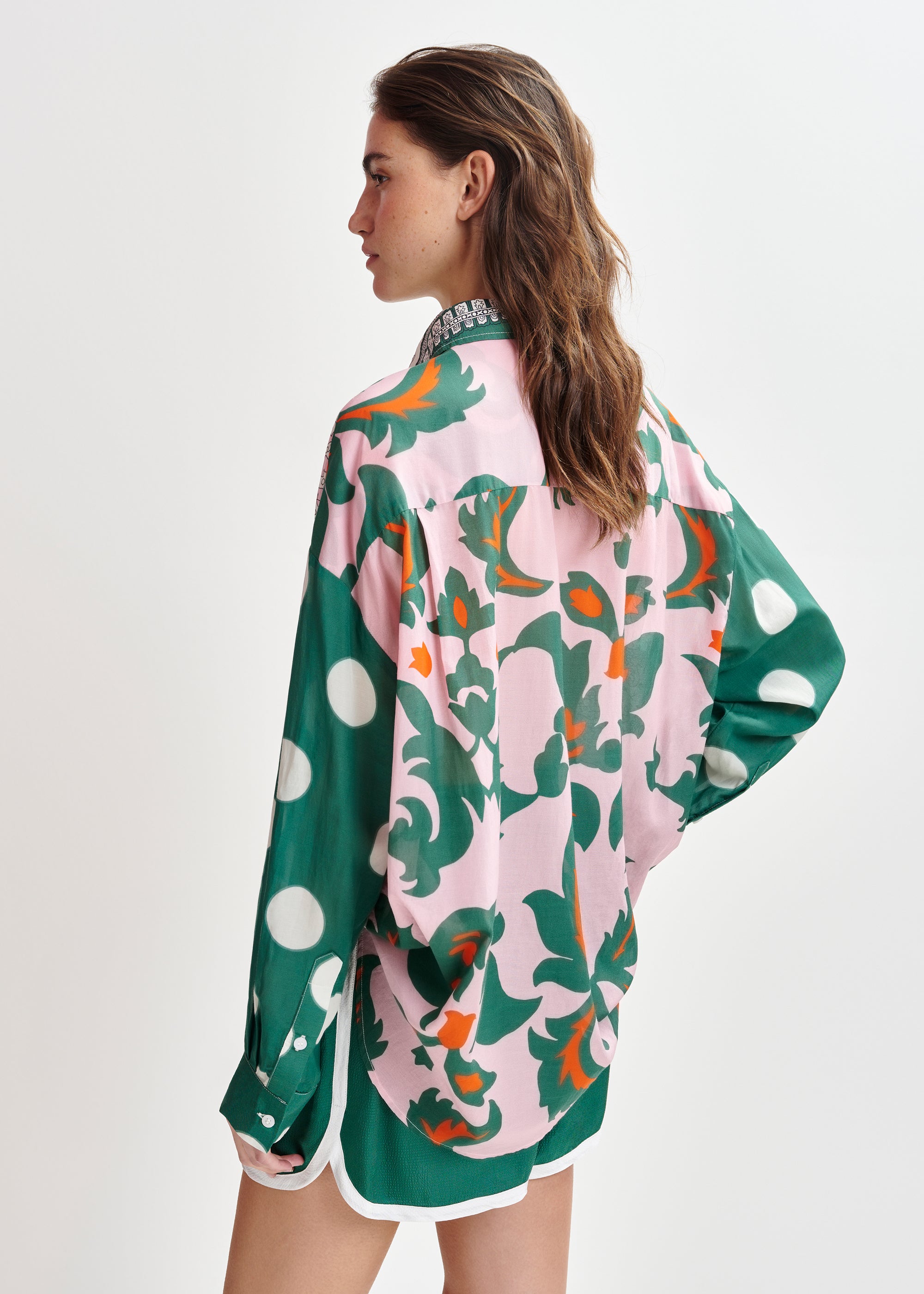 ESSENTIEL ANTWERP HOUISIANA MULTI PRINT SHIRT 125