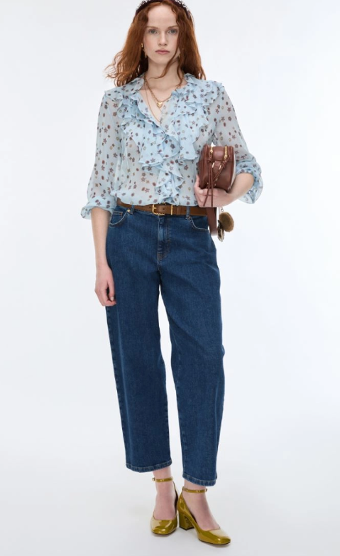 IBLUES BLUE BARELL DENIM JEANS IBLCHARLOTTE 226