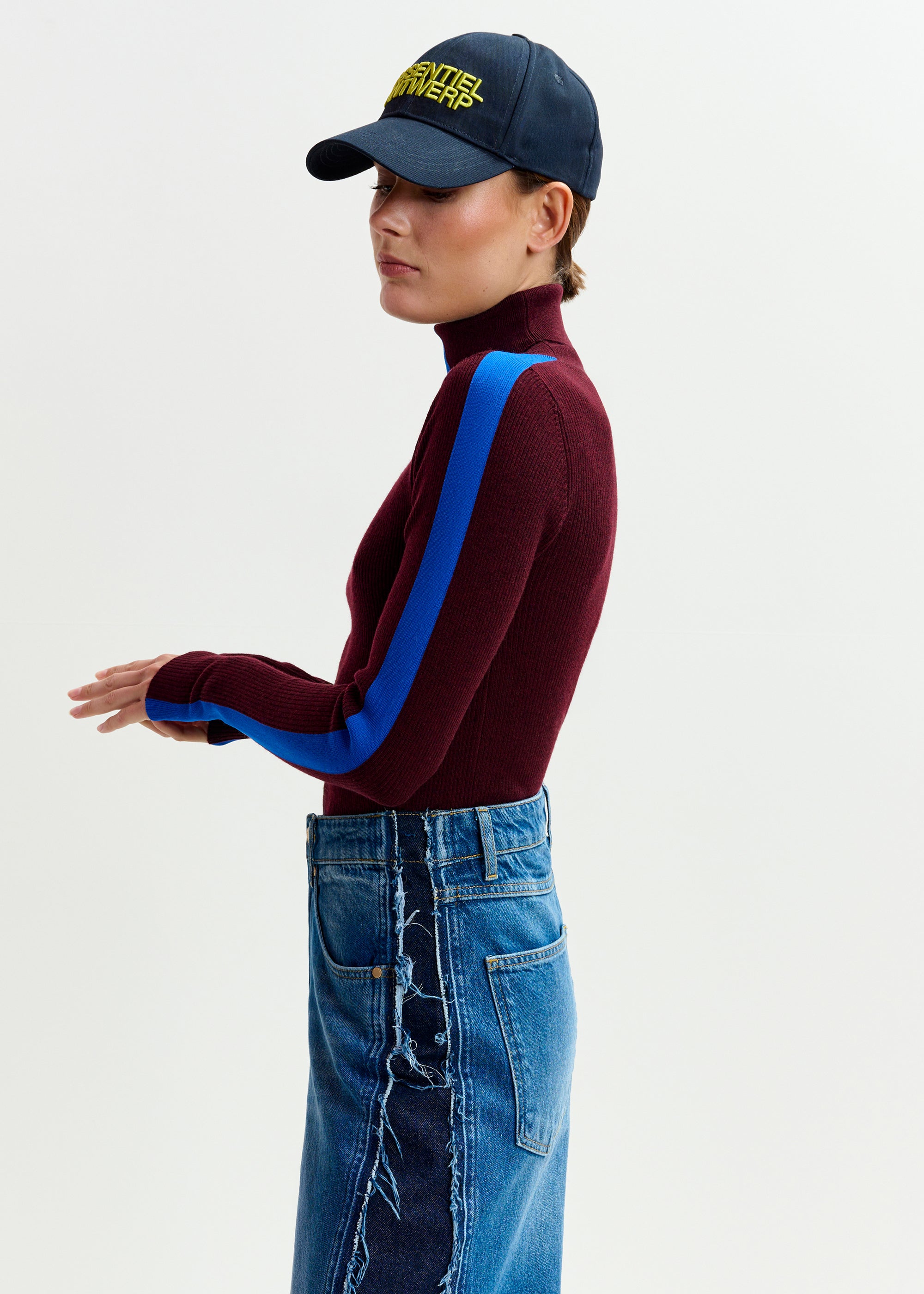 ESSENTIEL ANTWERP IFFORT CHECK PULLOVER 225