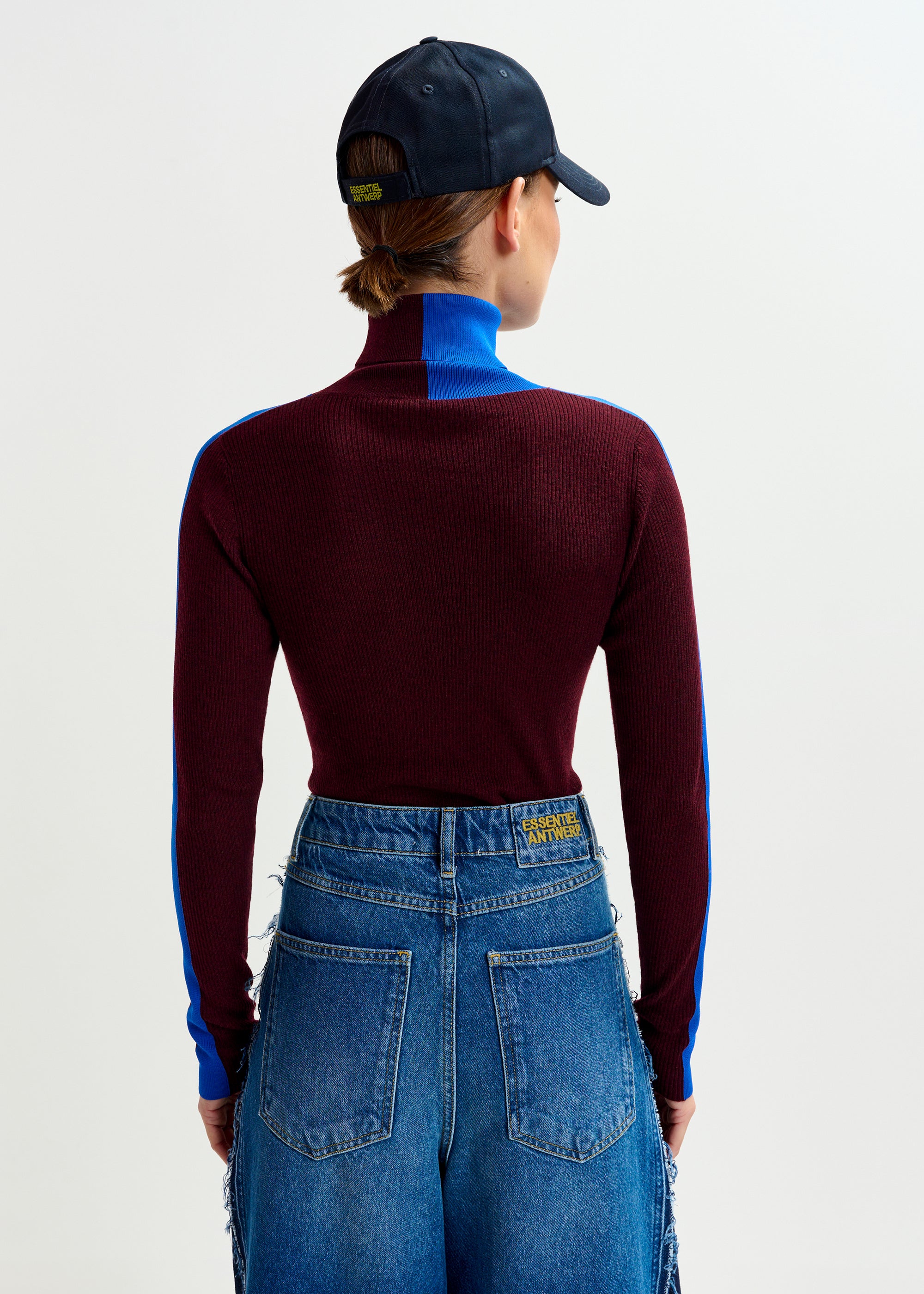 ESSENTIEL ANTWERP IFFORT CHECK PULLOVER 225
