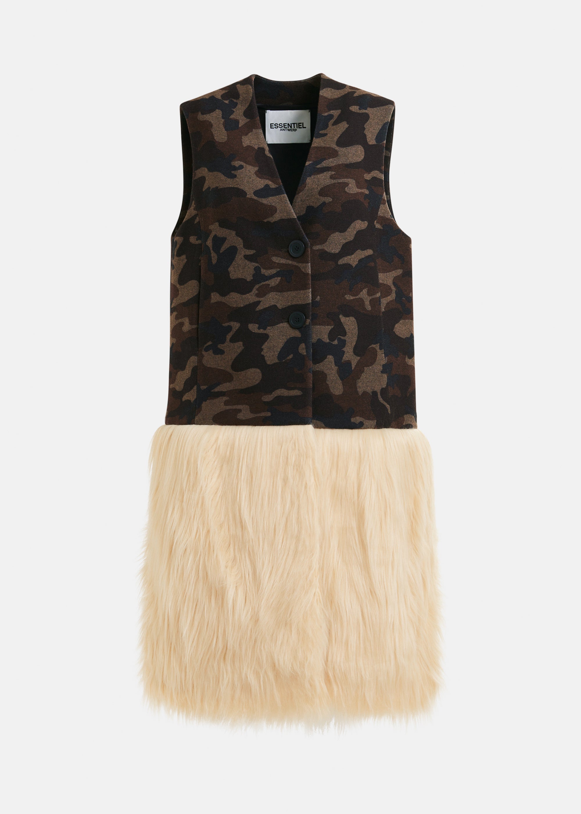 ESSENTIEL ANTWERP IMKER CAMO JACKET 225