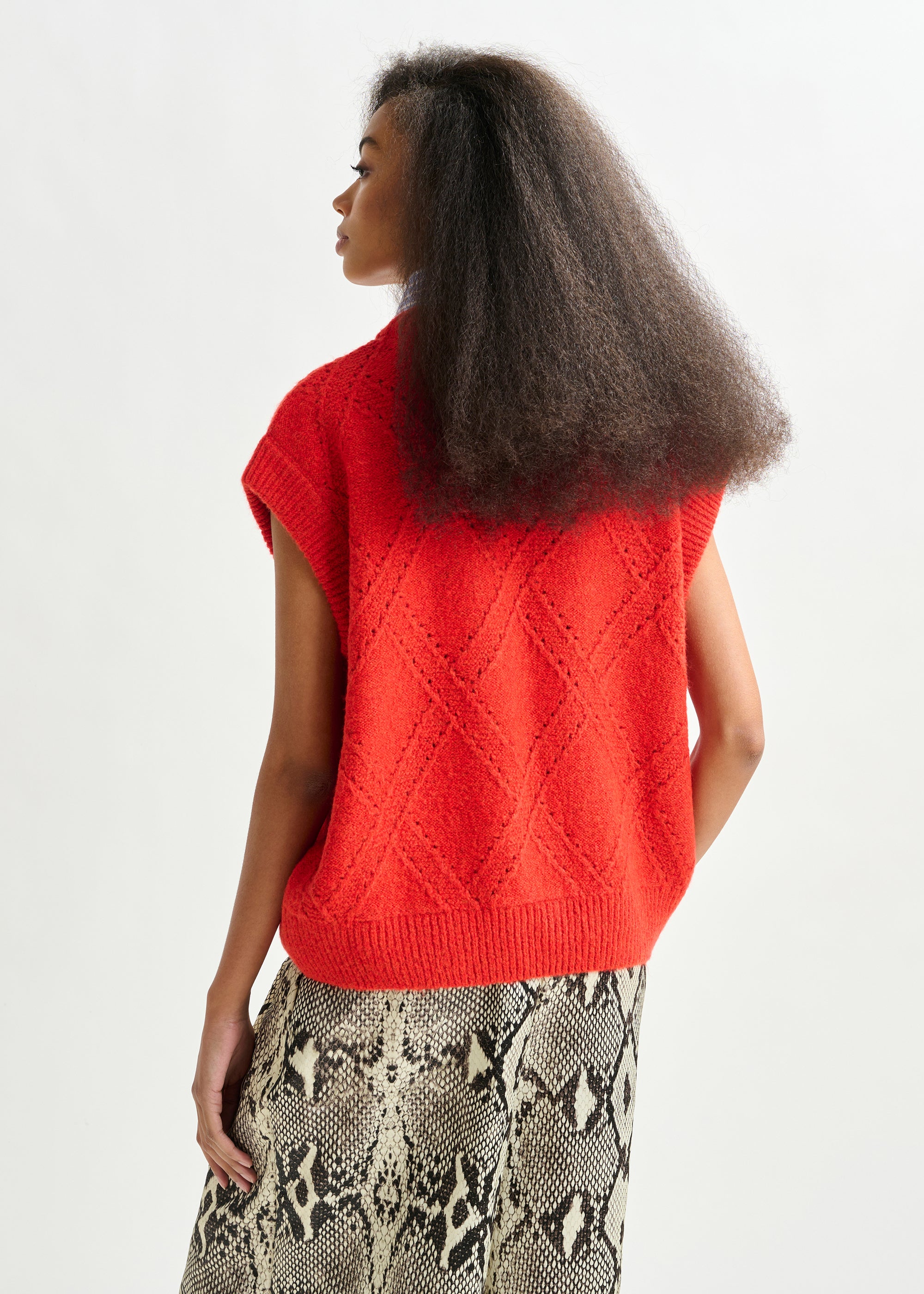 ESSENTIEL ANTWERP IMPORT RED PULLOVER 225